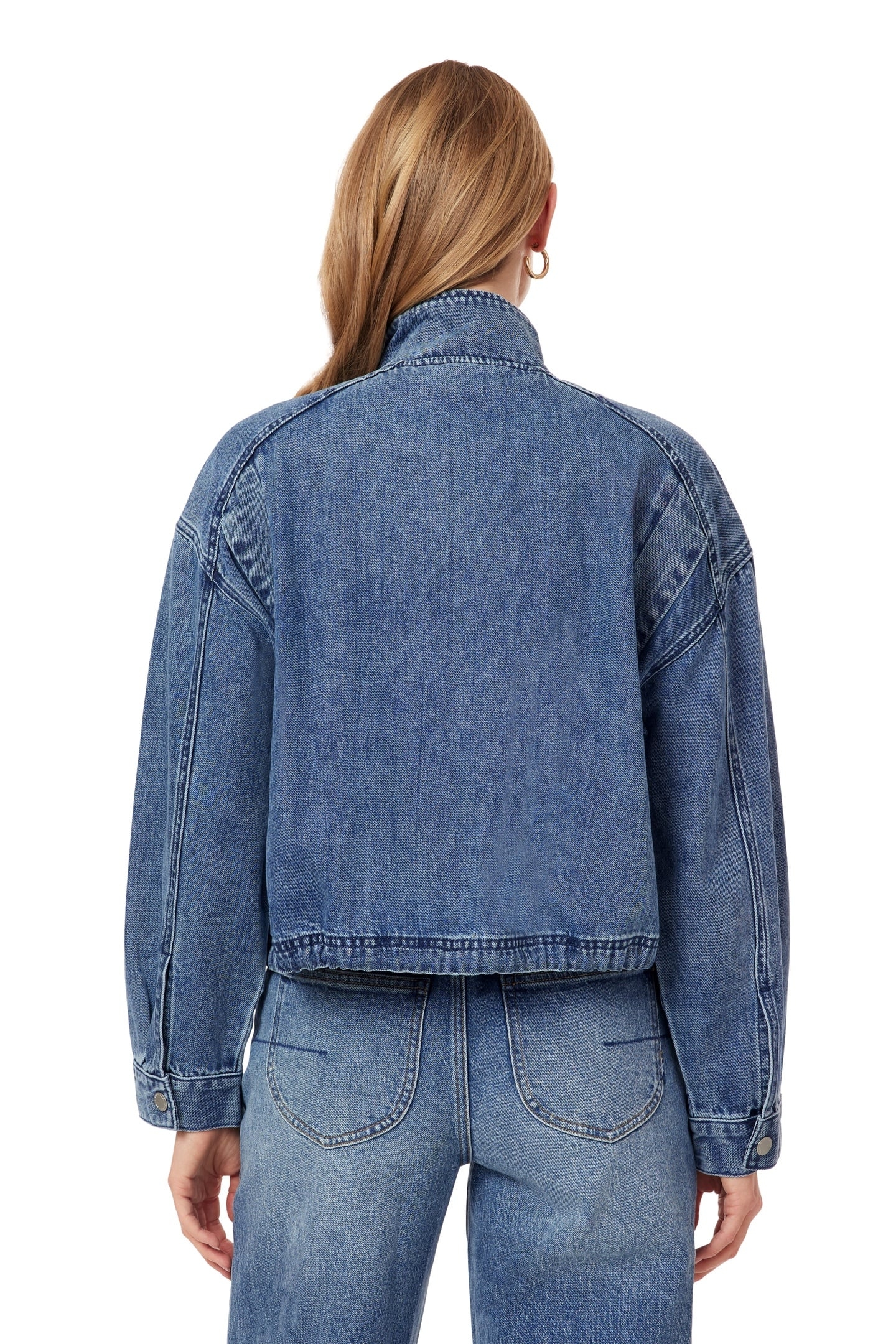 CROPPED UTILITY DENIM JACKET FLATIRON 4