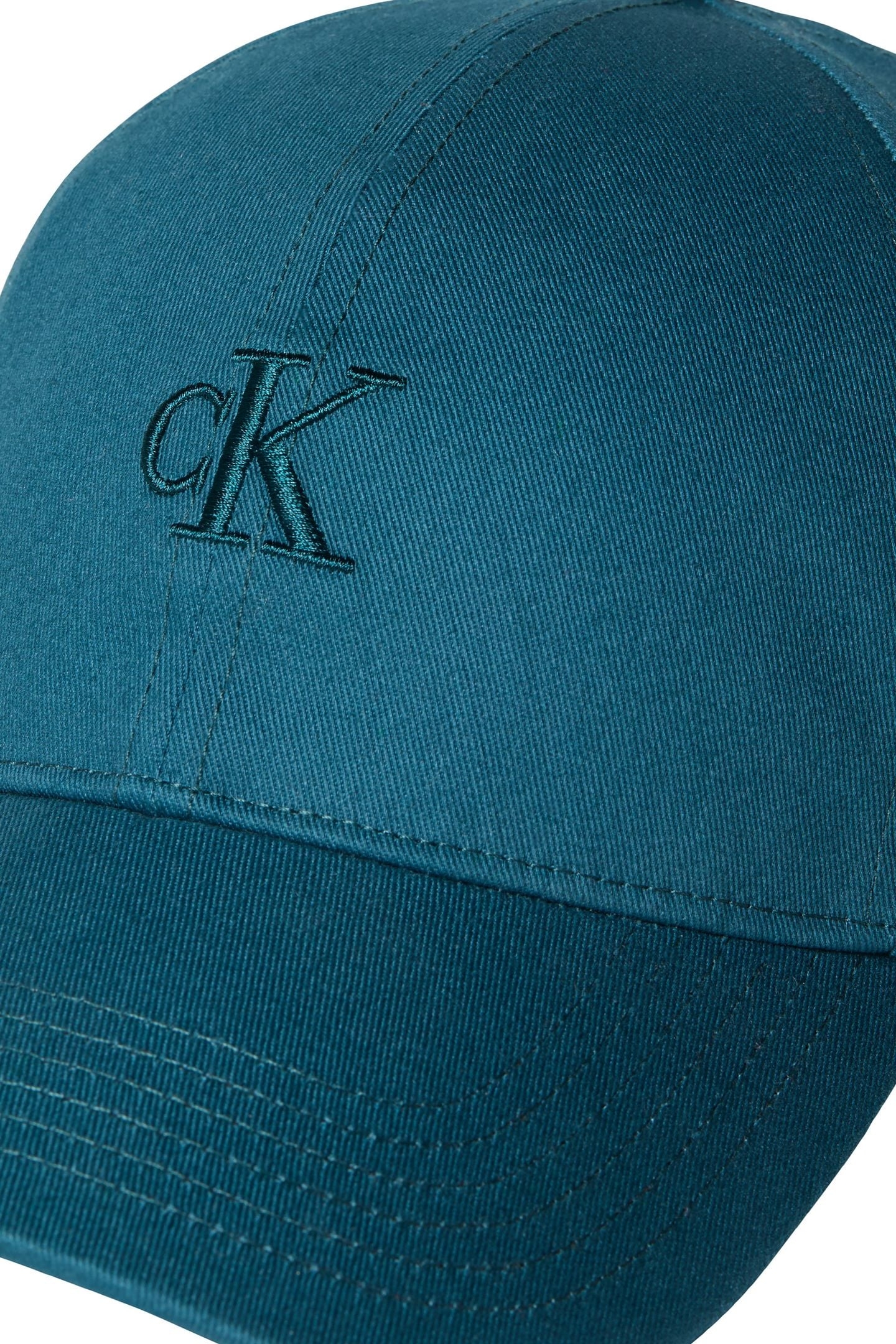MONOGRAM EMBROIDERY CAP DARK TEAL 3