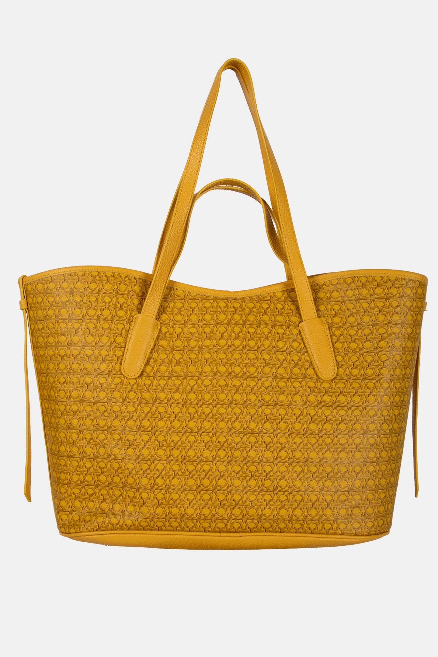 LARGE TOTE BAG IN MUSTARD YELLOW 2