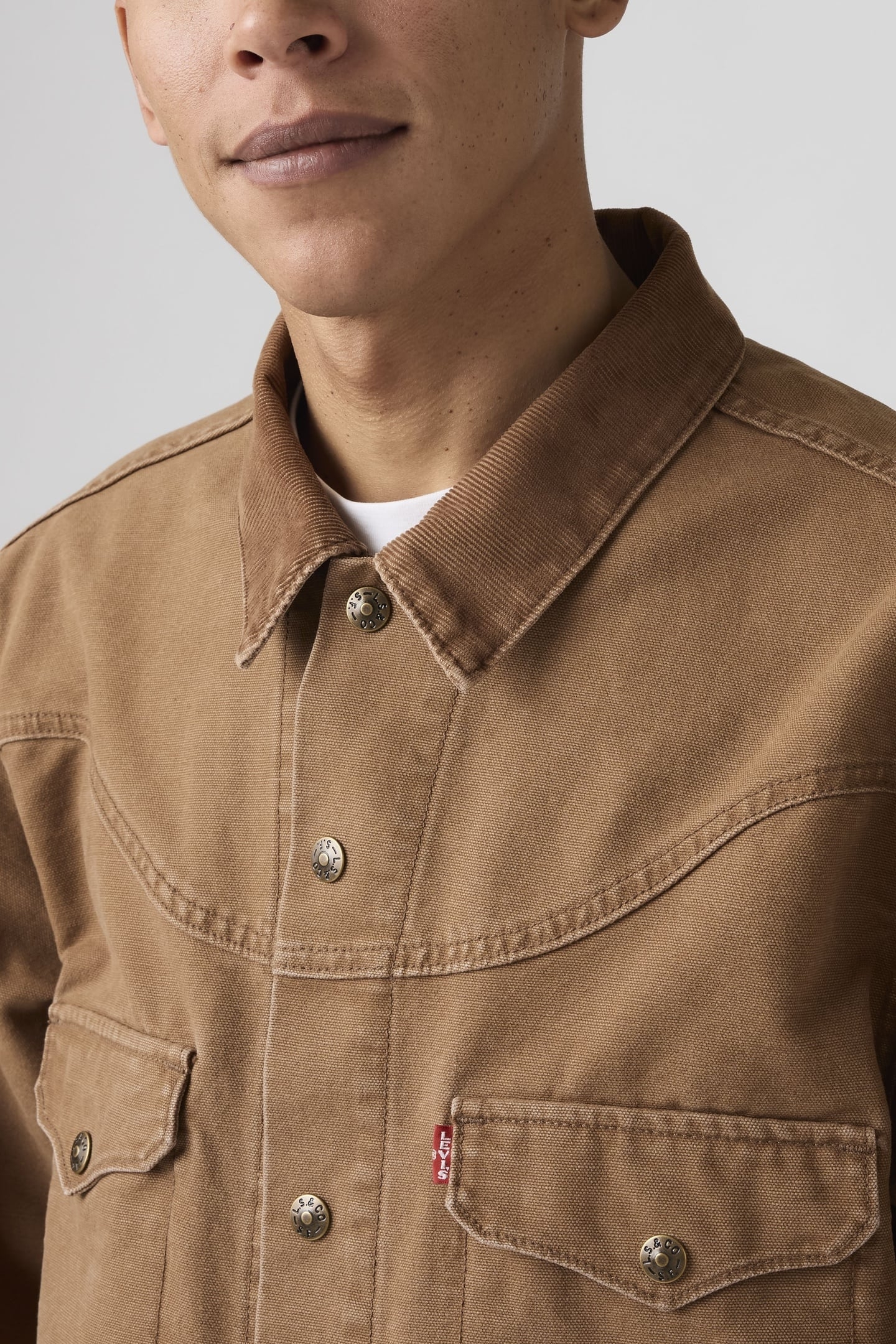 WESTERN SHORTHORN TRUCKER JACKET BROWN 7