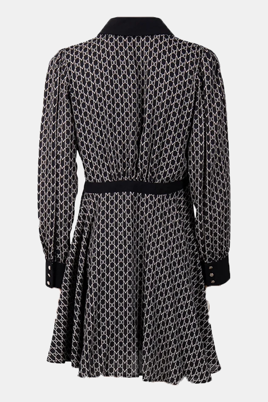 MARCIANO BY GUESS EDITH CHEMISIER DRES NEW MONOGRAM BLACK B 5