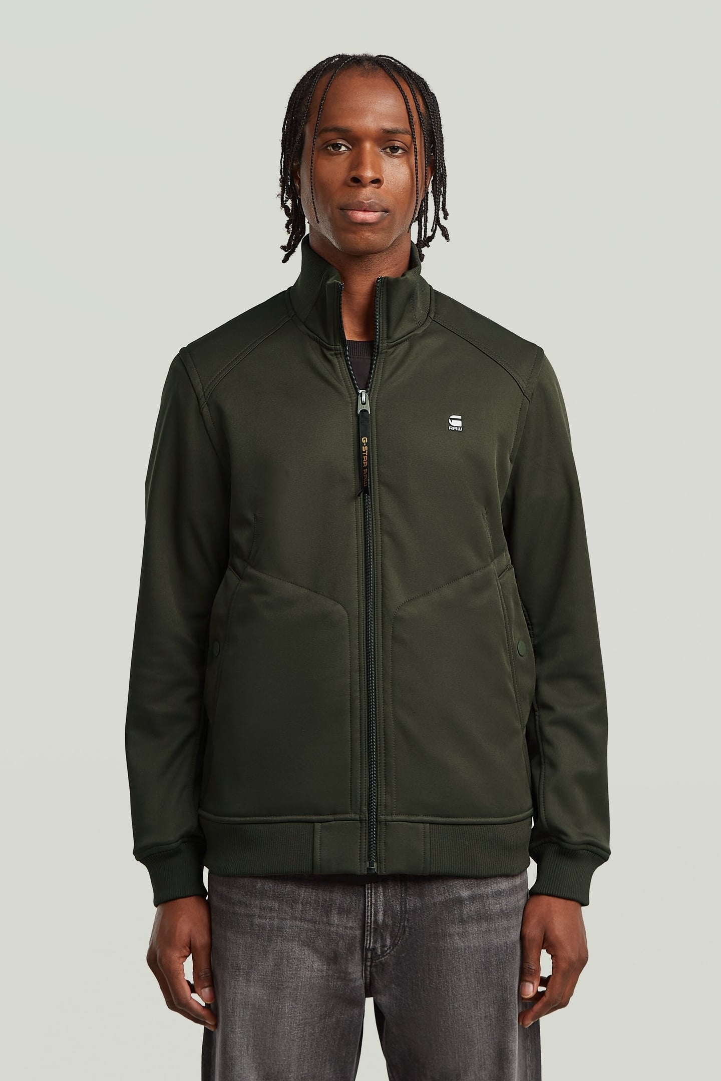 SOFTSHELL TRACK JACKET ASFALT 2