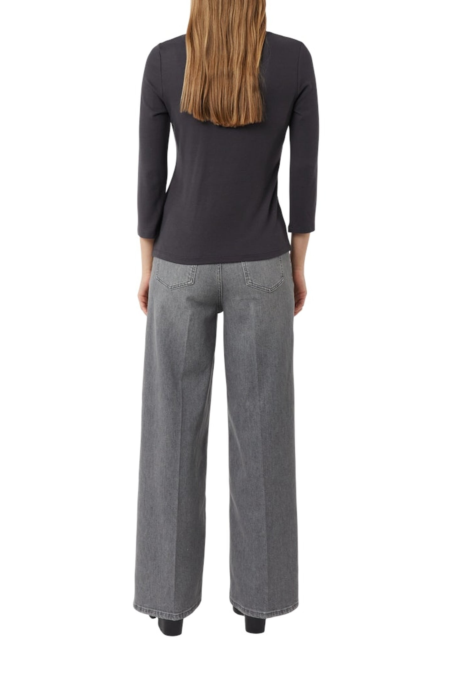 COMMA T-SHIRTS GREY/BLACK 3