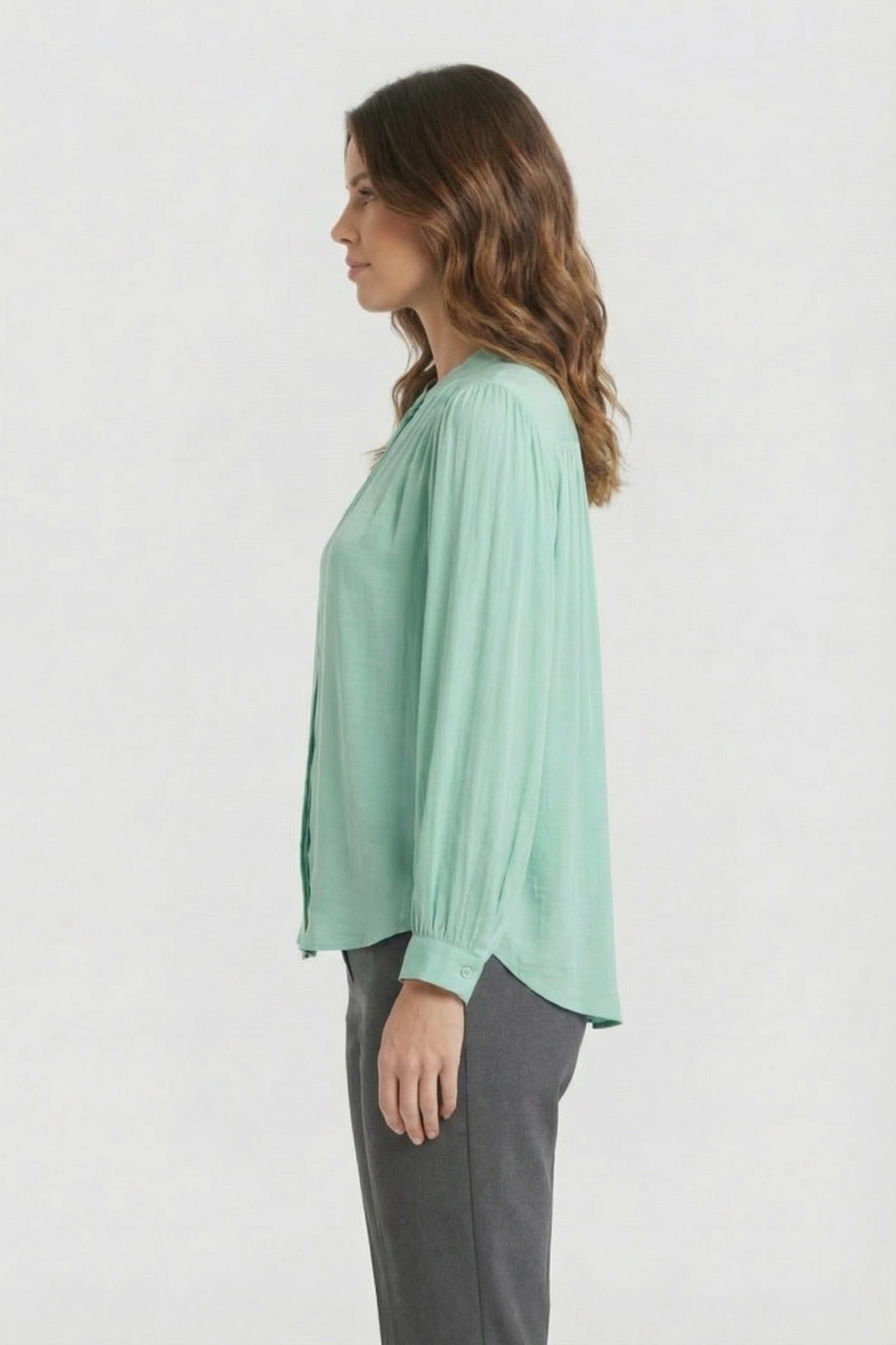 RUBIA BLOUSE OPAL GREEN 3
