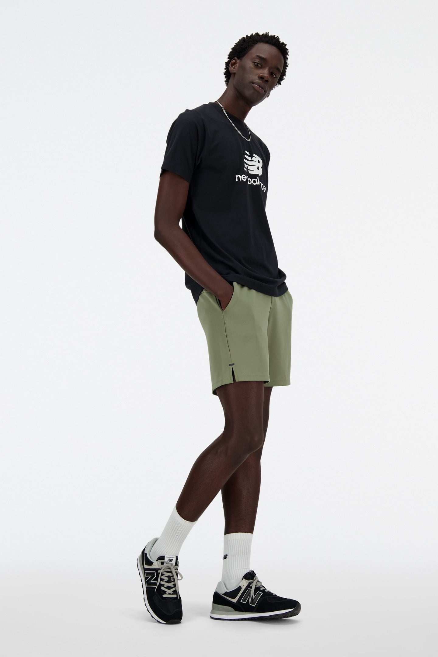 SPORT ESSENTIALS LOGO T-SHIRT BLACK 6