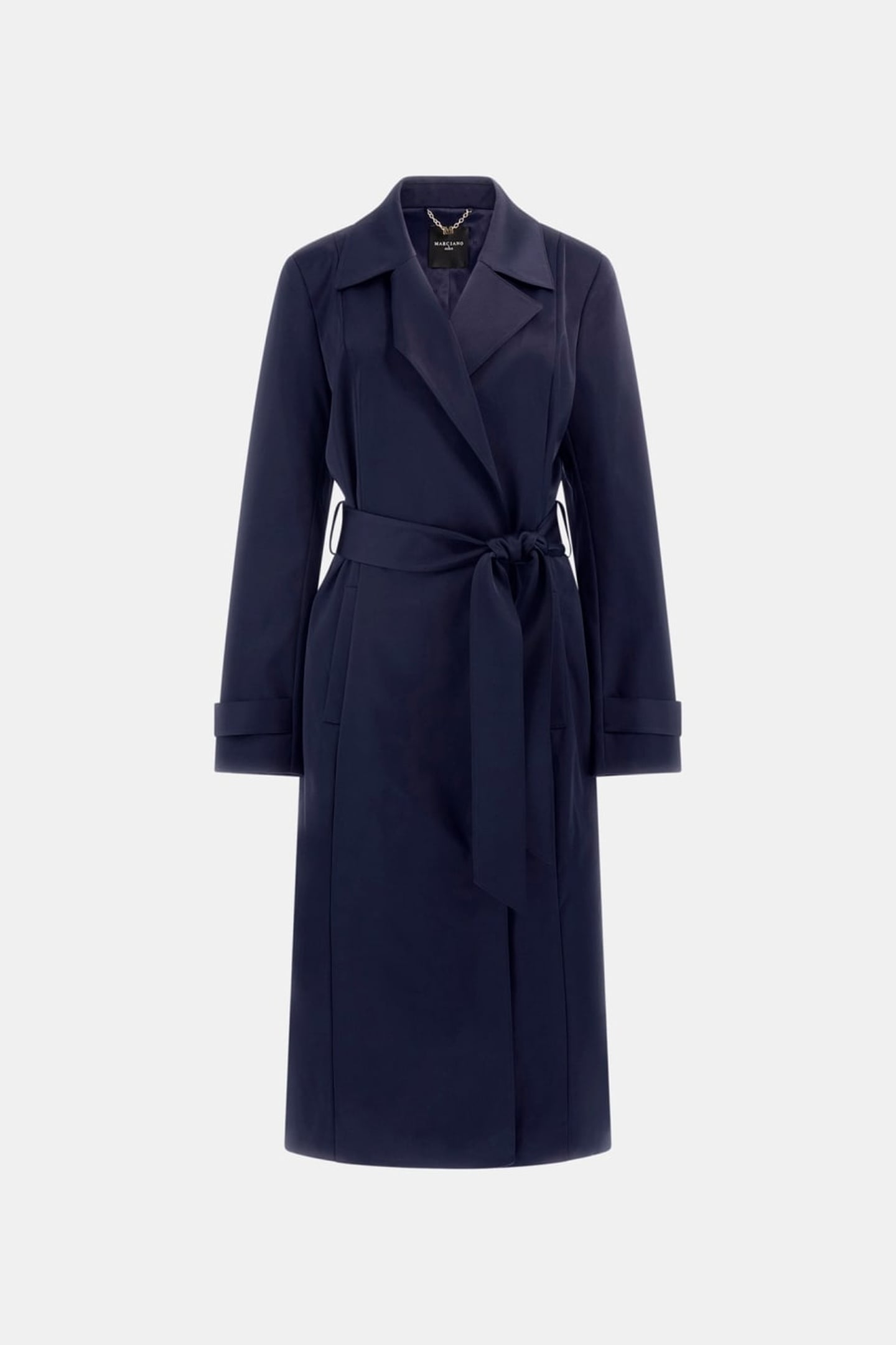 MARCIANO BY GUESS ELEONOR TRENCH NOCTURNAL NAVY 4