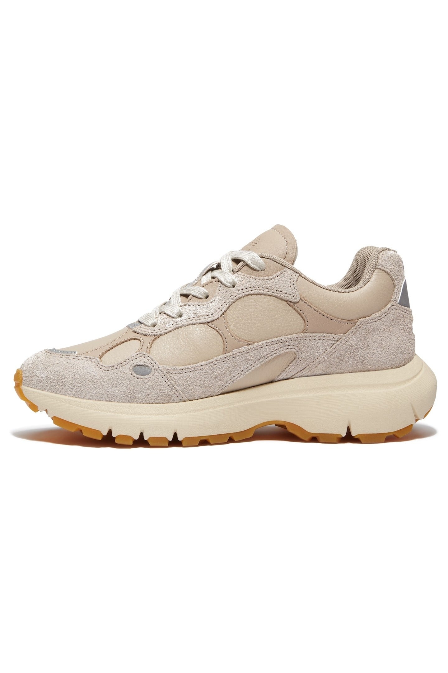 HAZEL LANE LOW LACE UP SNEAKER LIGHT TAUPE FULL GRAIN 4