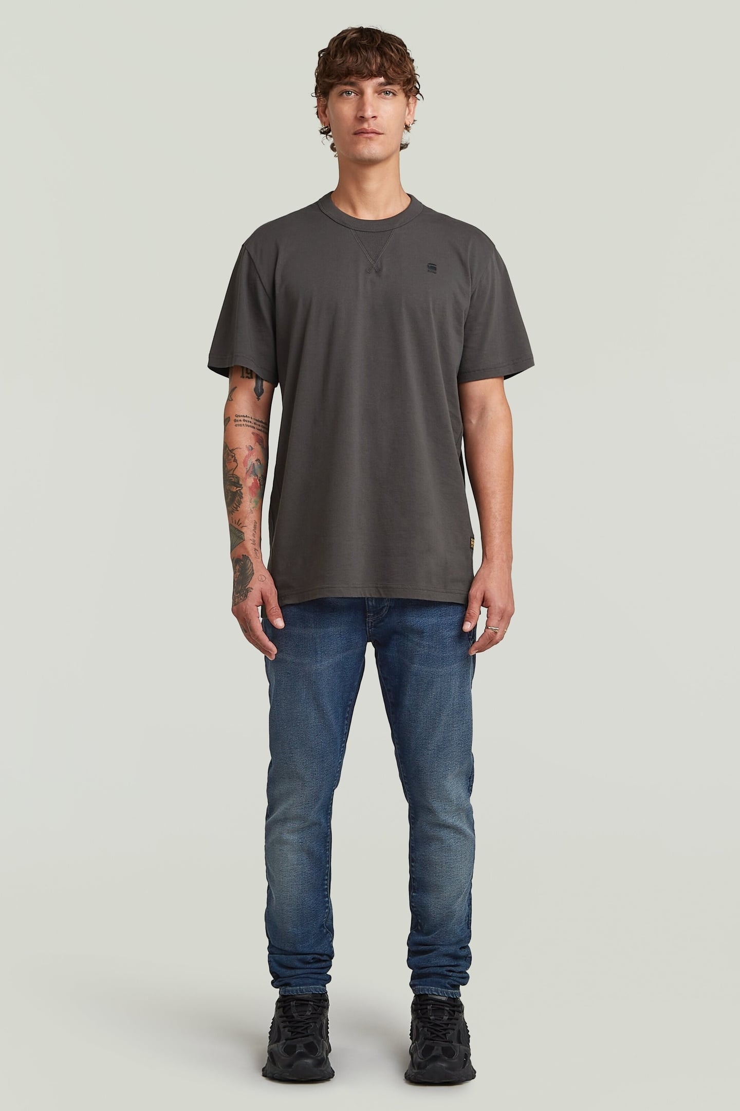 LANCET SKINNY JEANS ANTIQUE FOREST BLUE 1