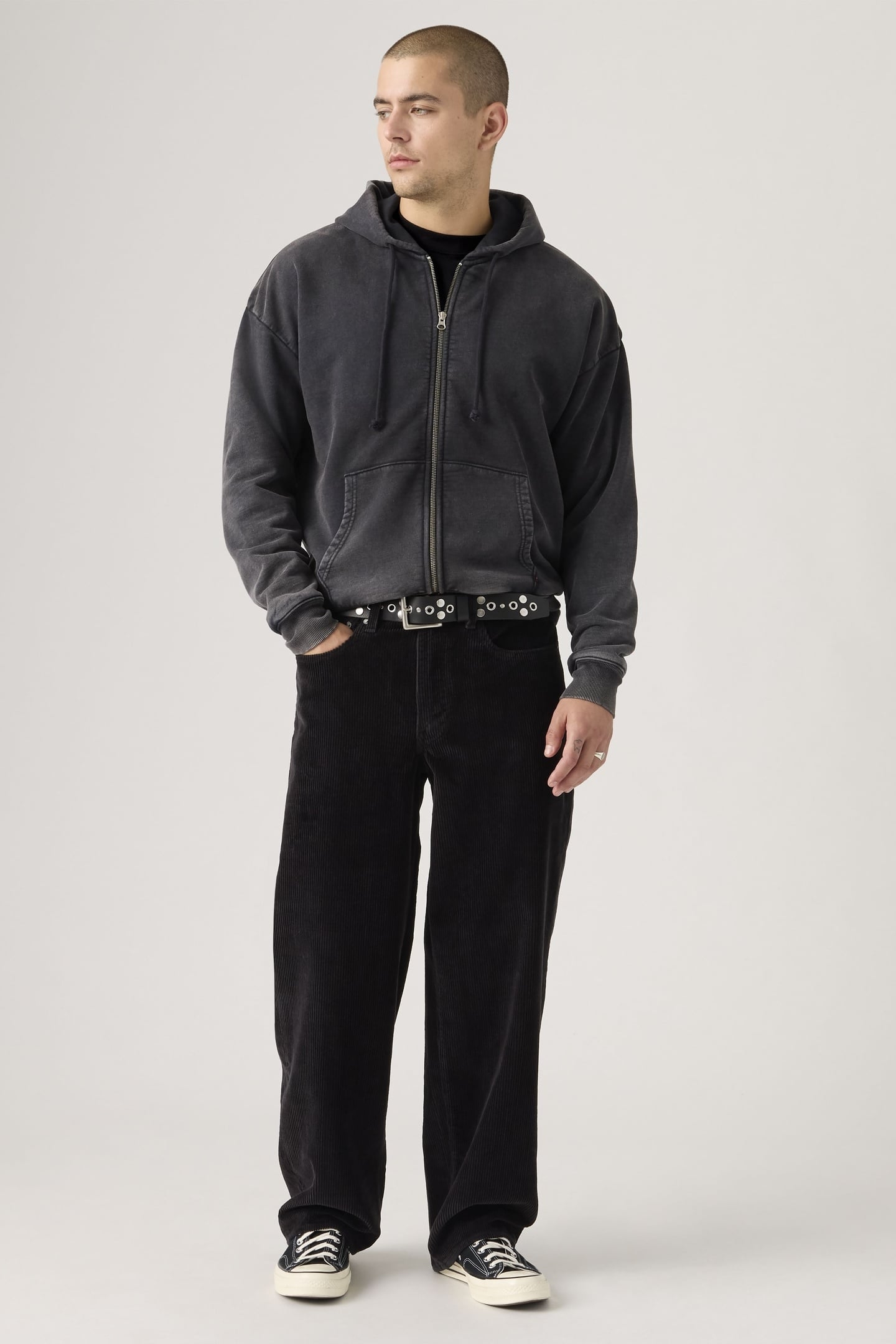 578™ BAGGY CORDUROY JEANS BLACK 1