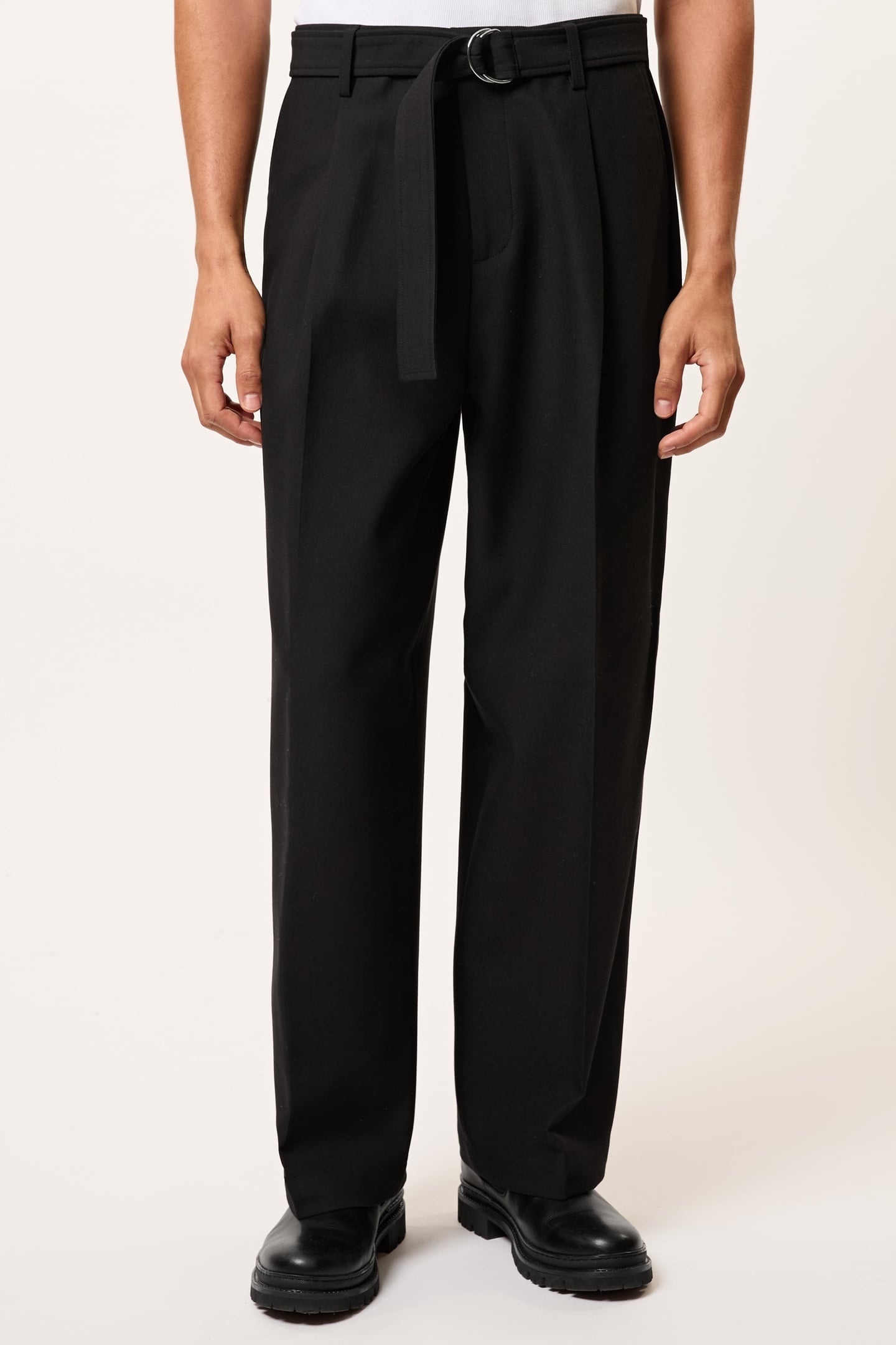 WIDE LEG TROUSER BLACK 1