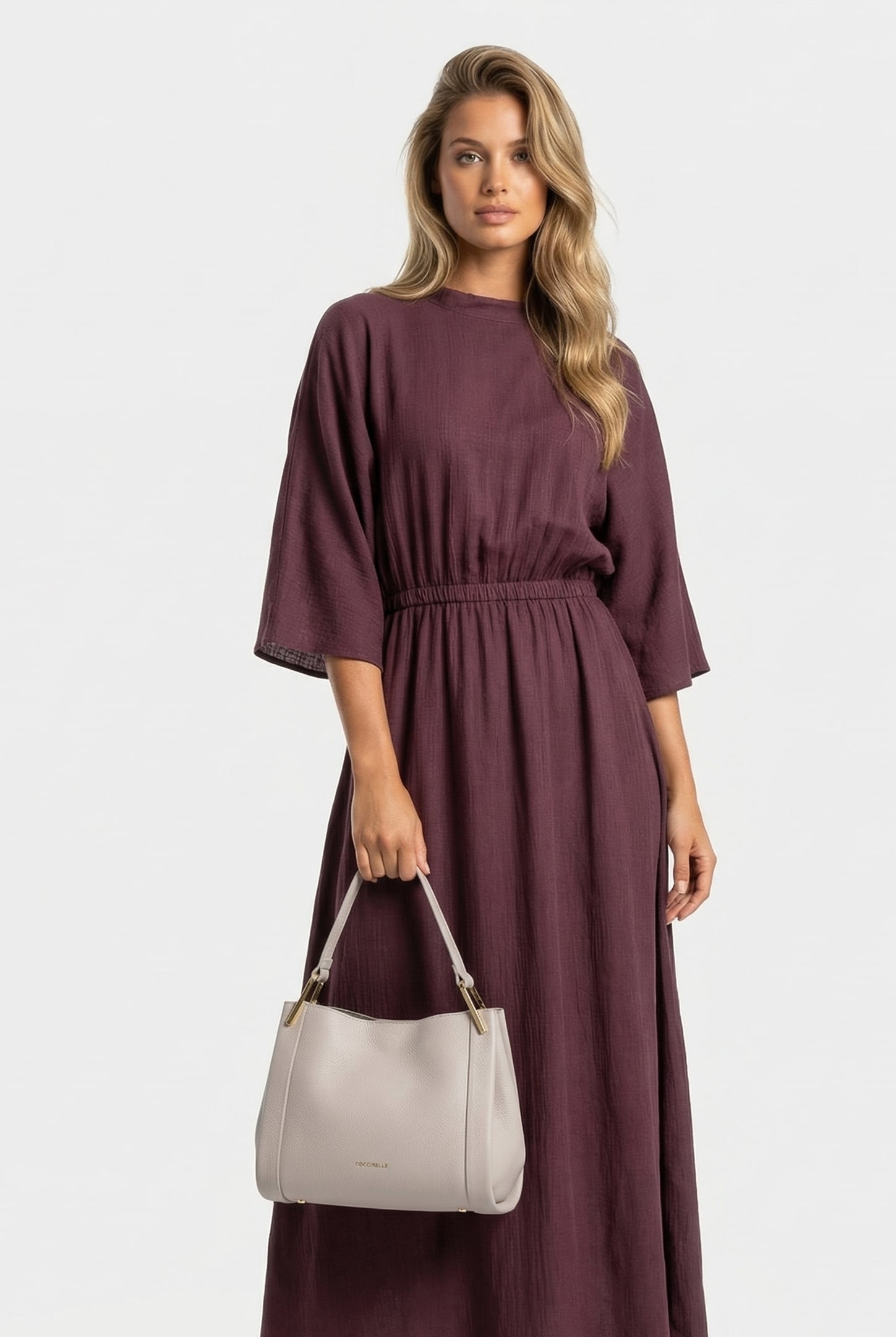 SHOULDER BAG IN DOUBLE GRAINY LEATHER 1