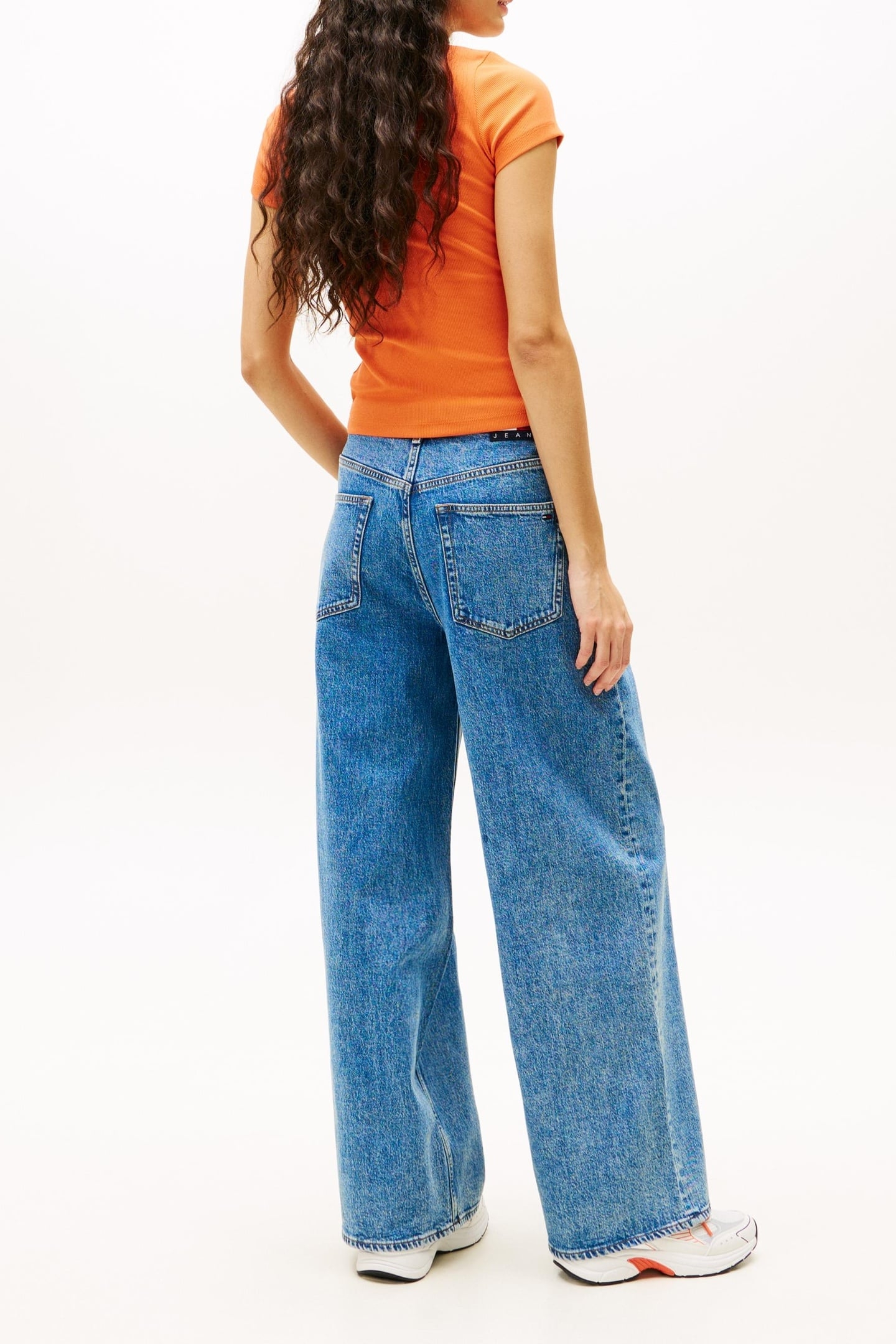 SLIM BADGE RIB T-SHIRT IBIZA SUNSET 3