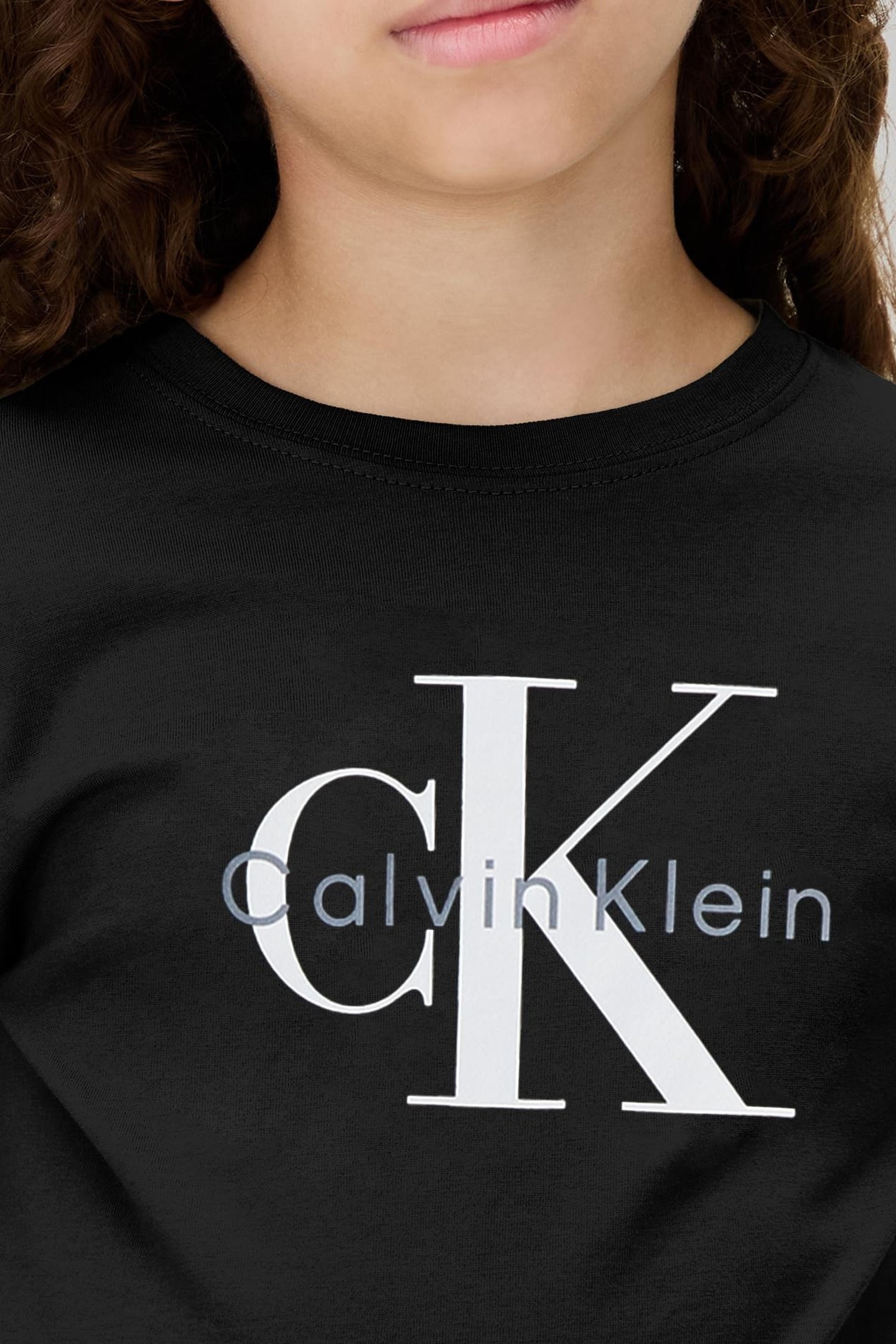 UNISEX MONOLOGO SS TEE CK BLACK 5