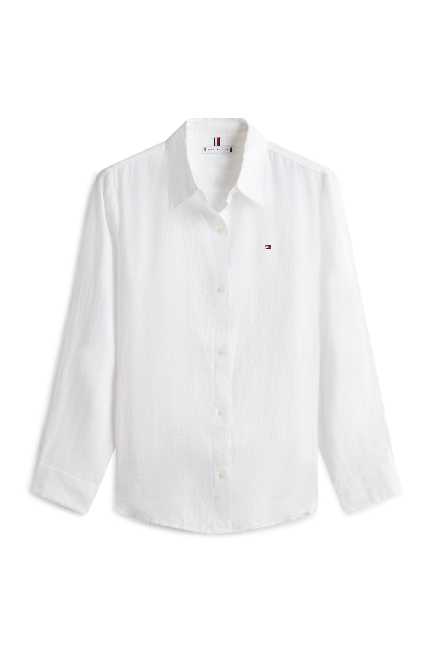 ESSENTIAL LINEN RELAXED LS SHIRT OPTIC WHITE 5