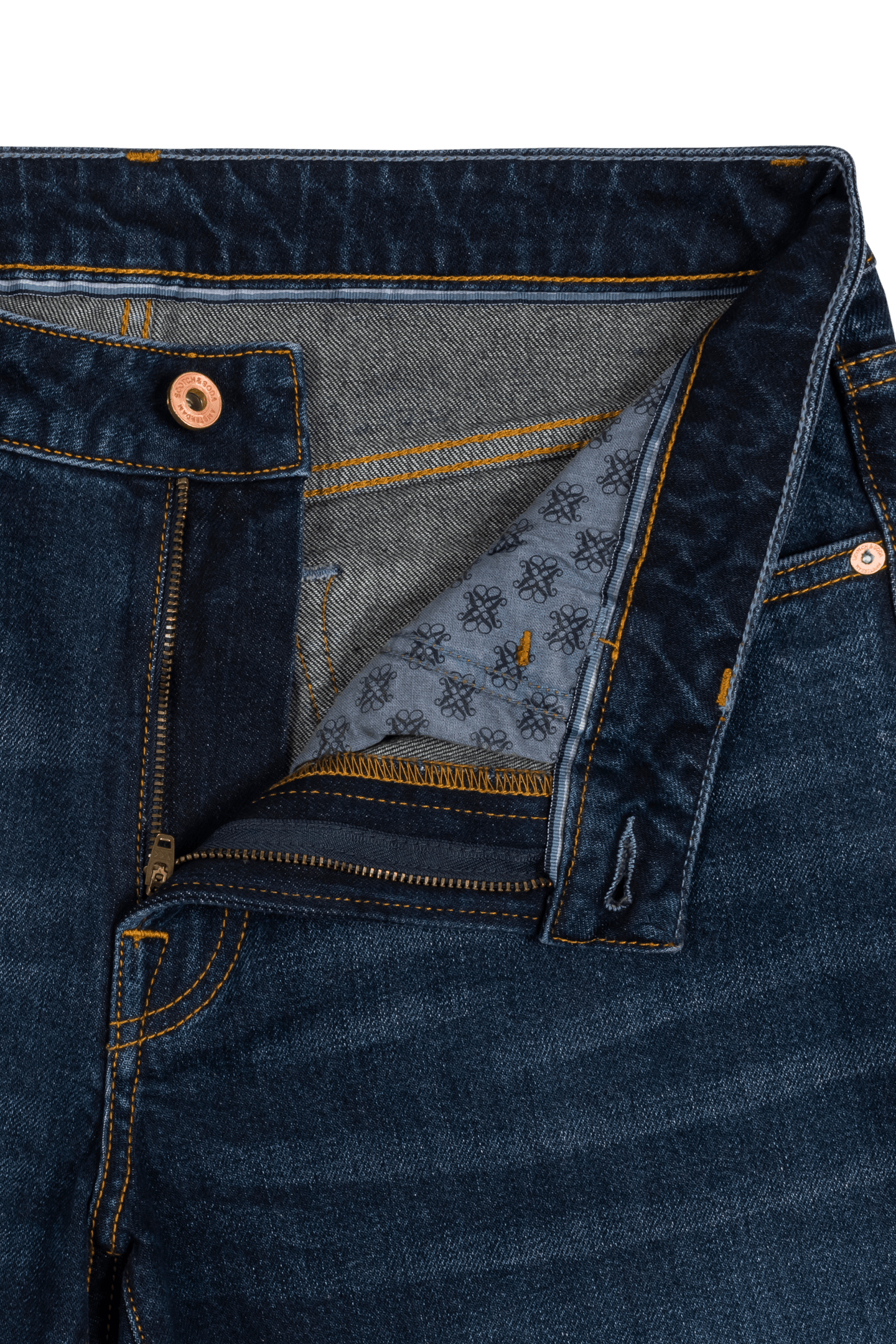 HAARLEM STRAIGHT FIT DENIM DWIGHT WASH (INDIGO) 4