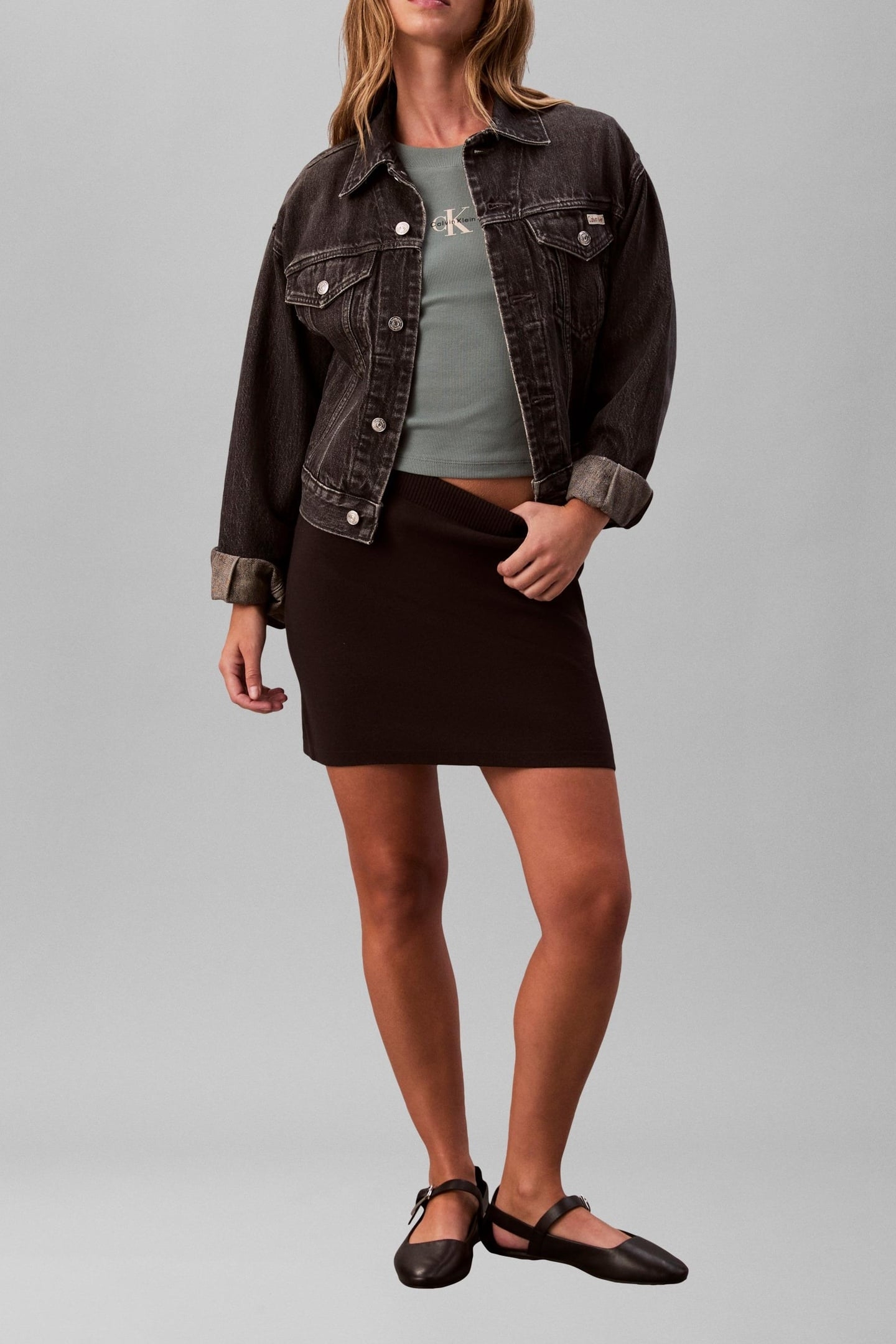 LS MONOLOGO BABY TEE AUTUMN GREEN 3