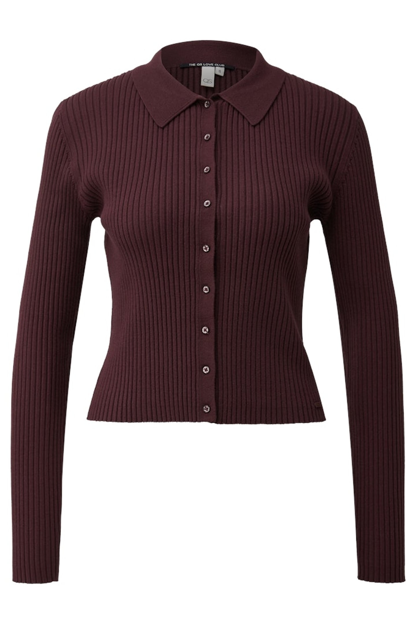 S.OLIVER-QS CARDIGAN BURGUNDY 4