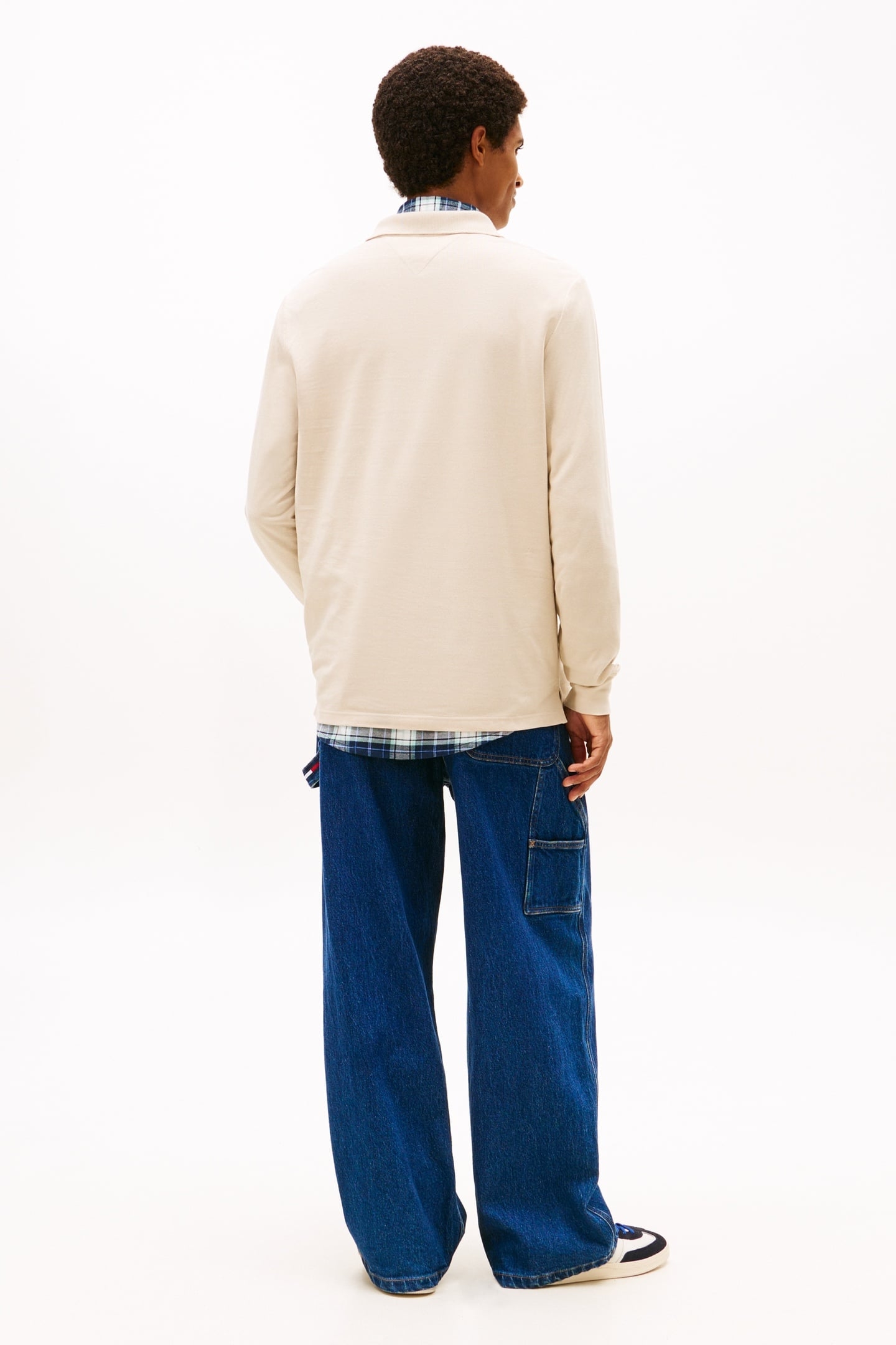 SLIM PLACKET POLO GULF SAND 3