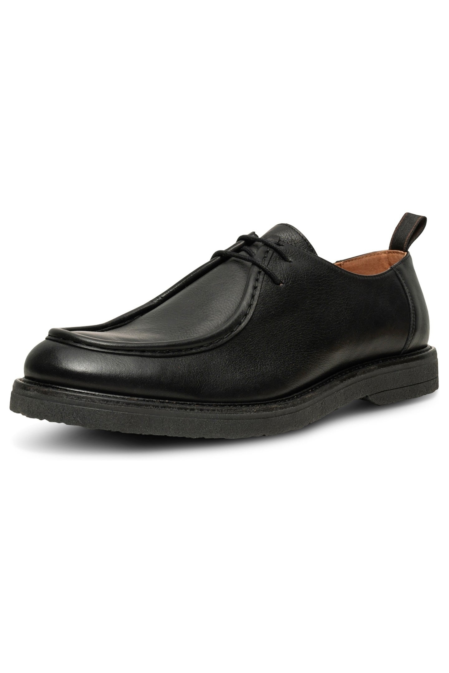 STB-KIP WALLABEE LEATHER BLACK 2