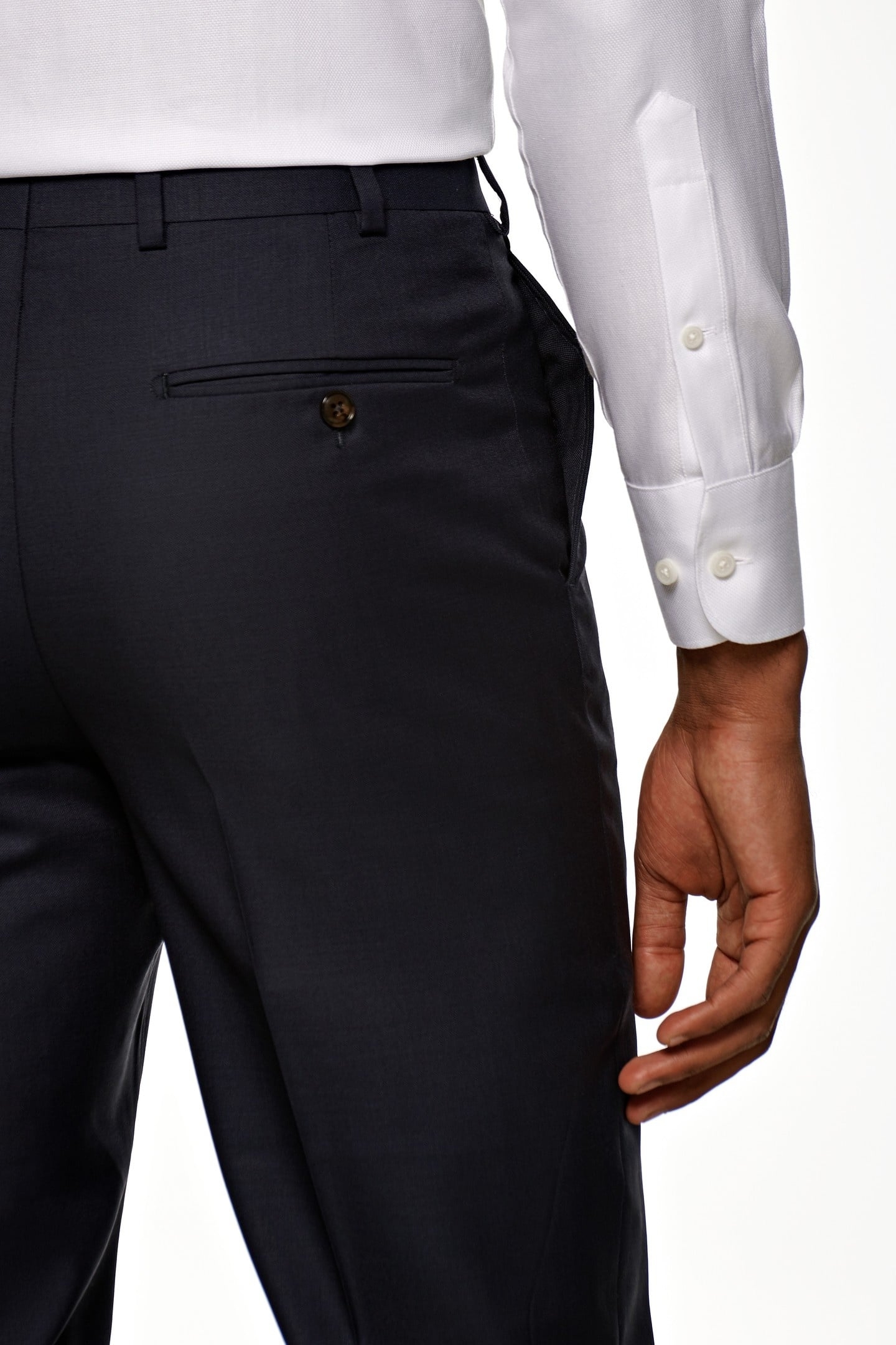 BRESCIA NAVY PURE WOOL S110 NAVY 5