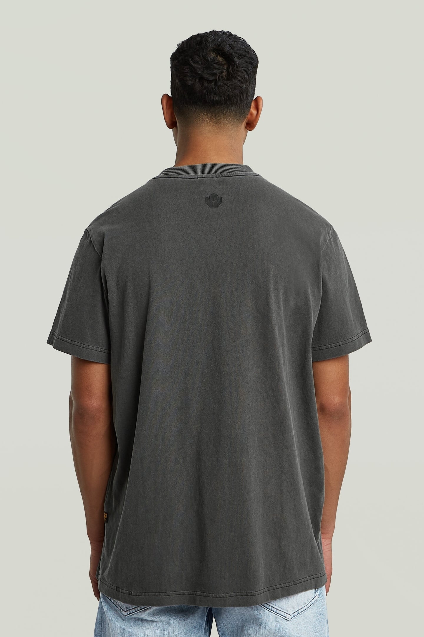 MULTI LOGO OVERDYED LOOSE R T DK BLACK GD 3