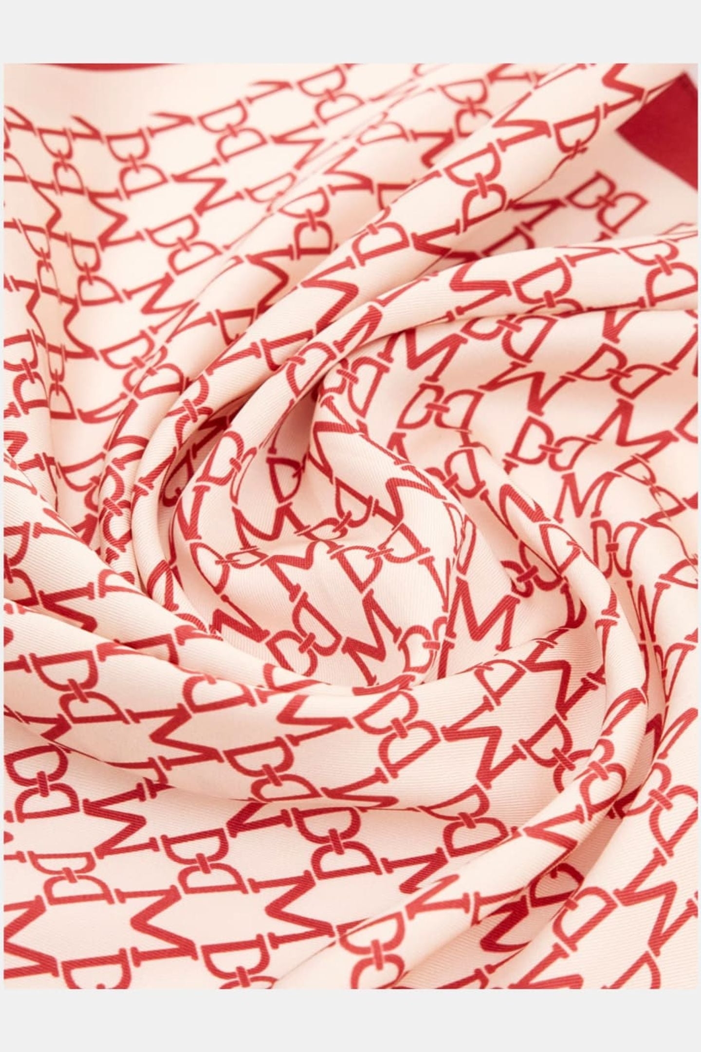 MARCIANO BY GUESS TEODORA PRINTED SCARF NEW MONOGRAM BLUSH 1