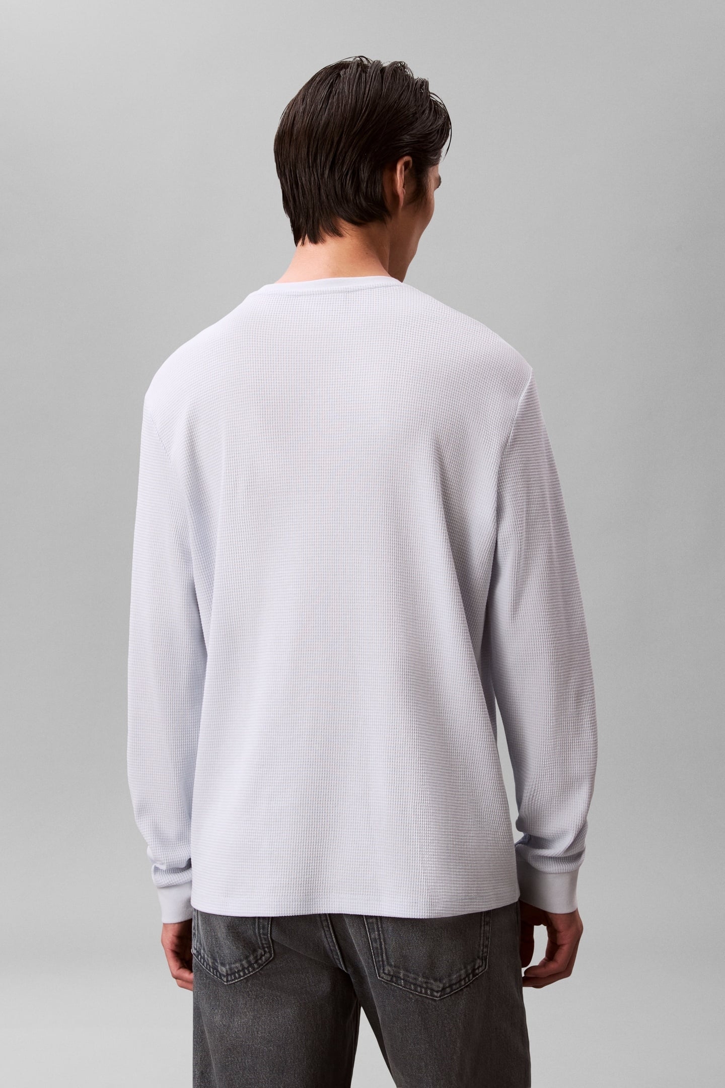 LS WAFFLE BADGE CREWNETEE PLEIN AIR 4