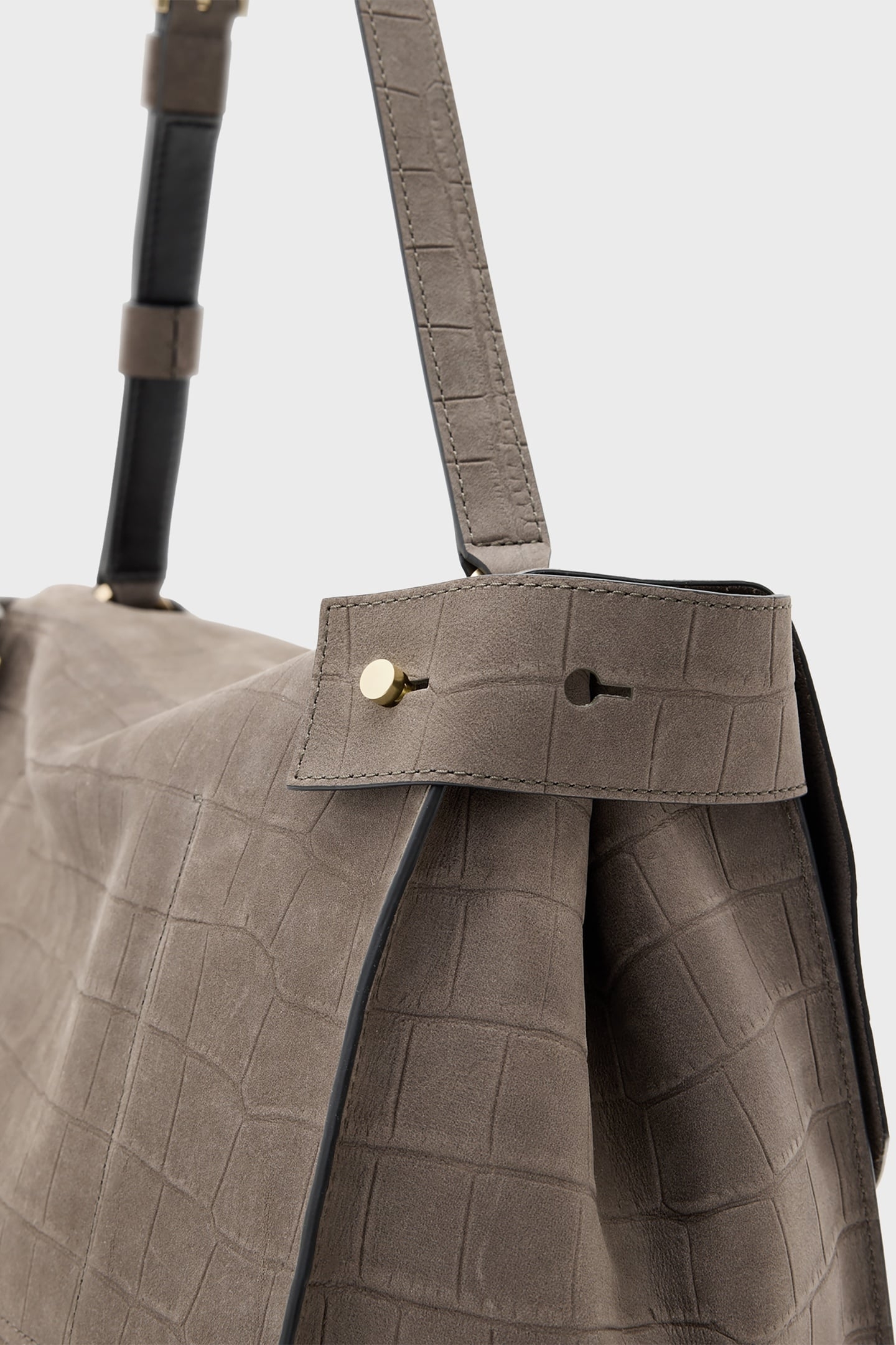 URSA SATCHEL BAG STONE GREY 8