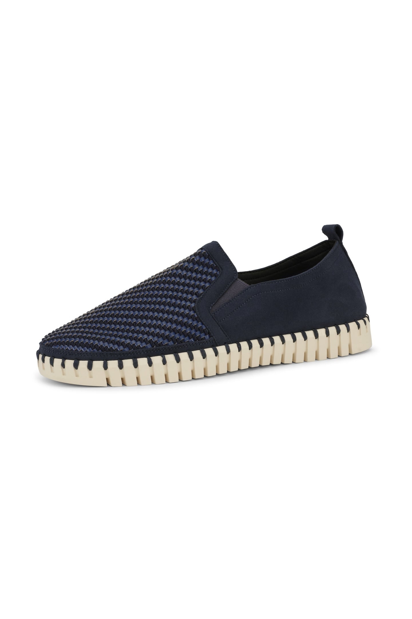 FLATS TULIP143MEN DARK INDIGO PEARLED IVORY 2