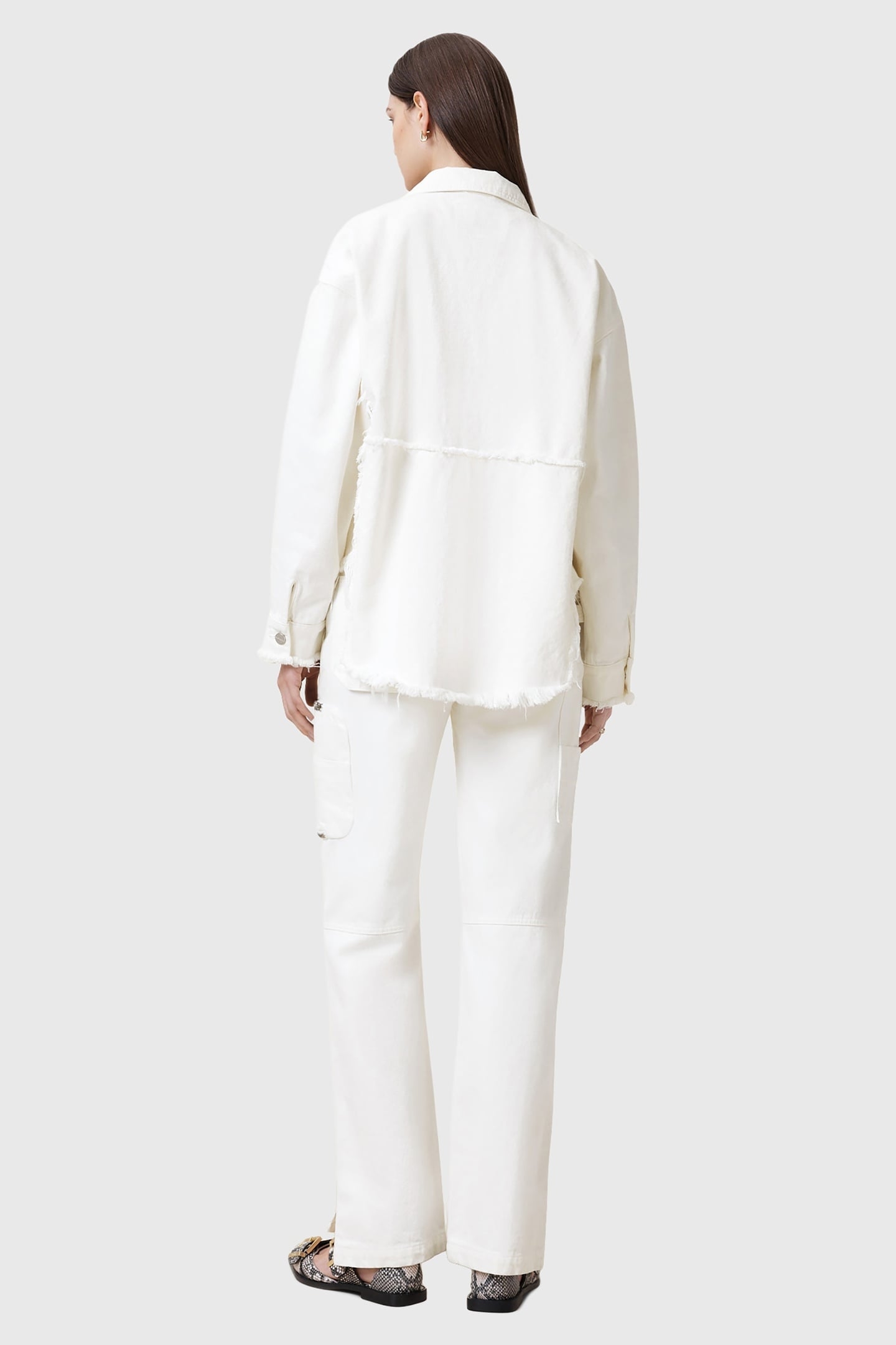 FLORENCE CARGO JEAN OFF WHITE 4