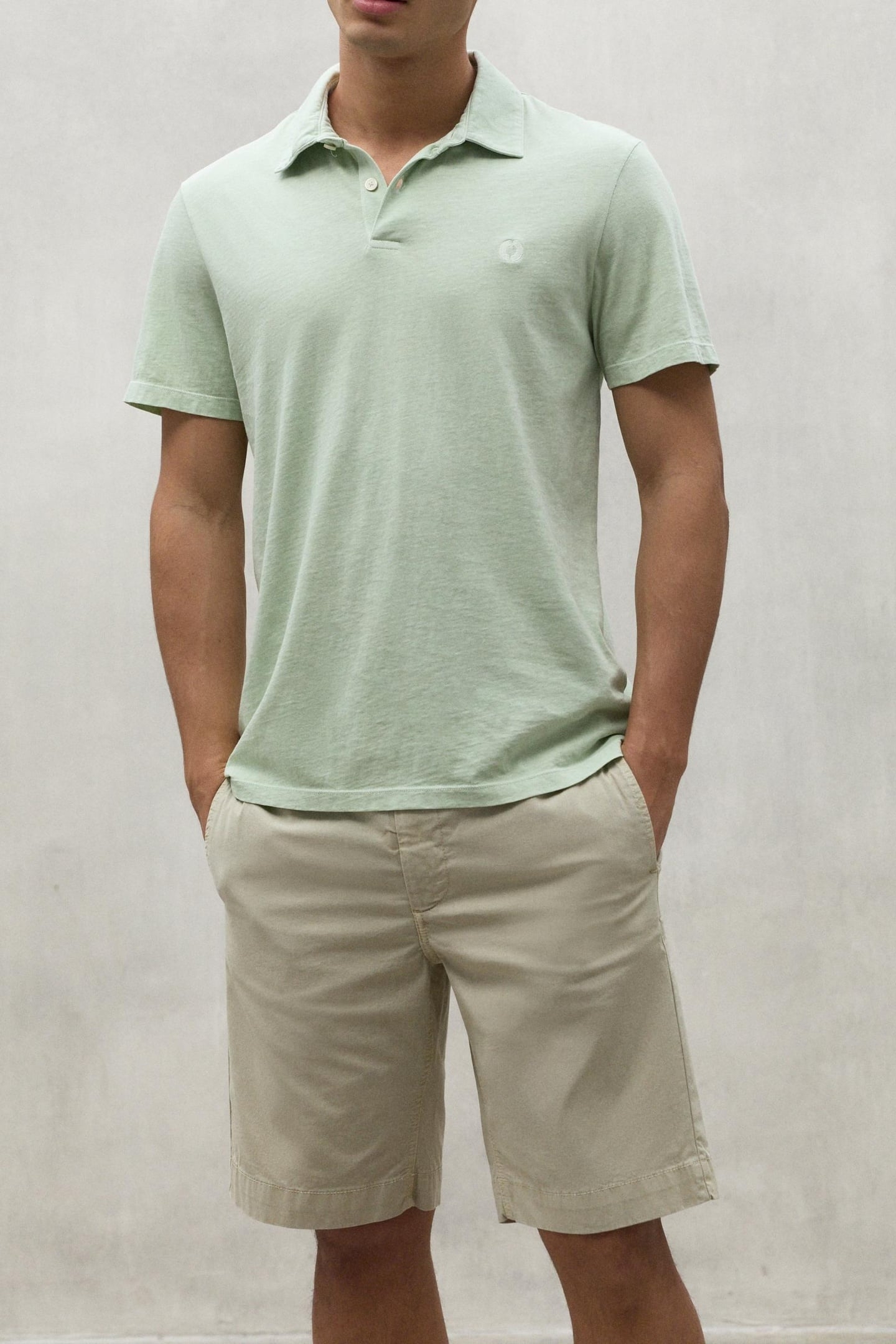 THEOALF POLO DUSTY MINT 1