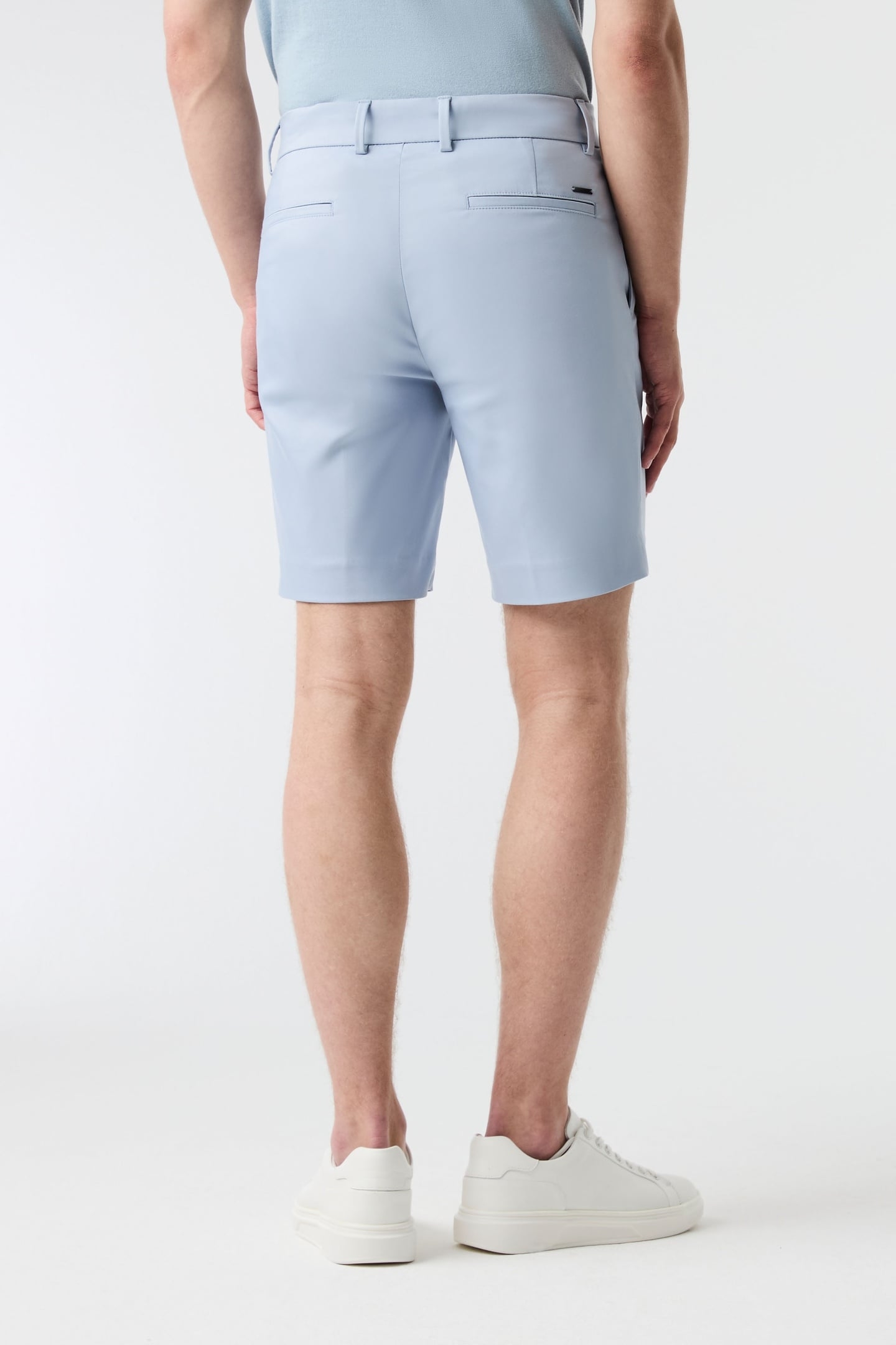 PELSH V1.Y9.01 SHORTS FOG BLUE 2
