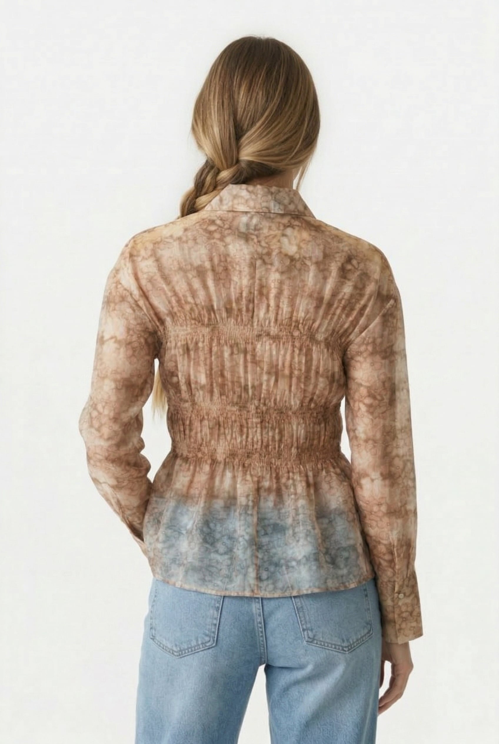 CAROLIE SHIRT ORANGE 2