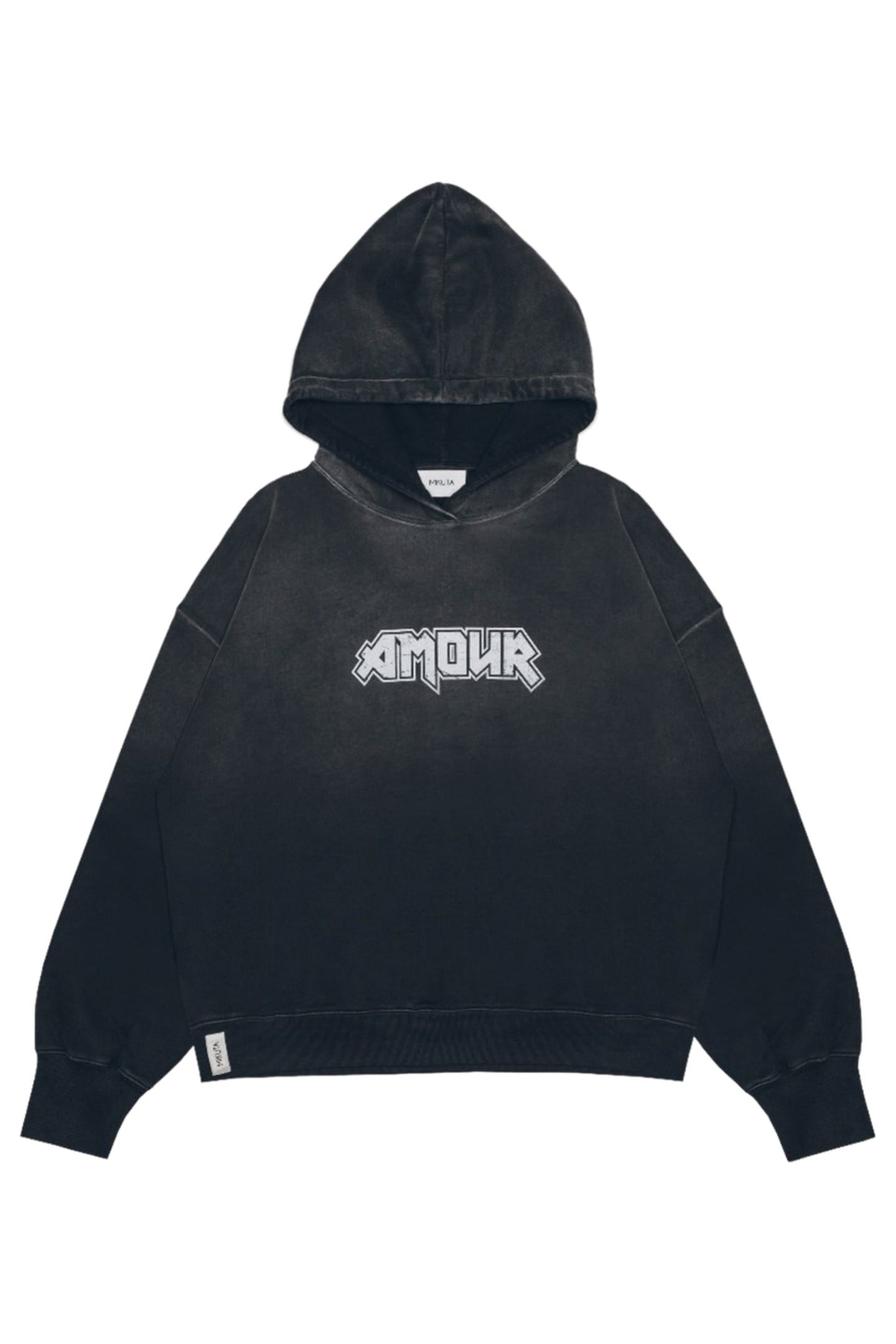 THE DARK CLOUDY AMOUR BASE HOODIE BLACK 3