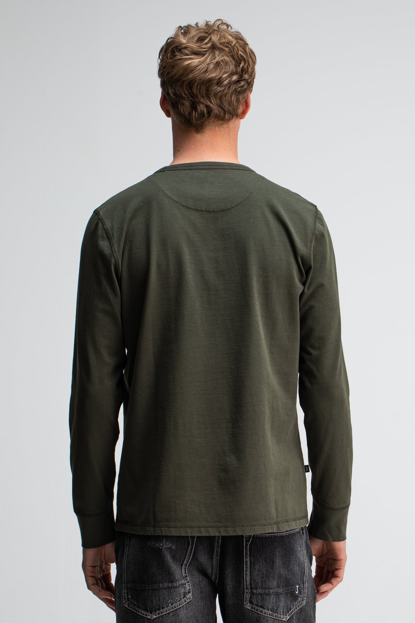 ARMY TEE LS MOCHA BROWN 2