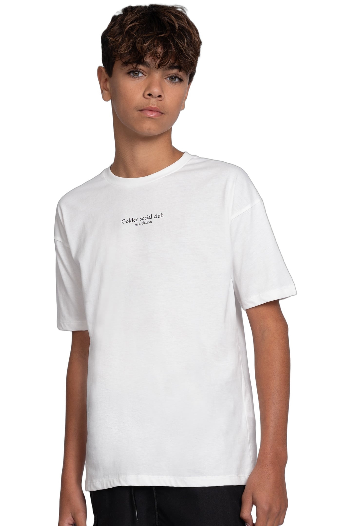 SOCIAL CLUB T-SHIRT OFF WHITE 1
