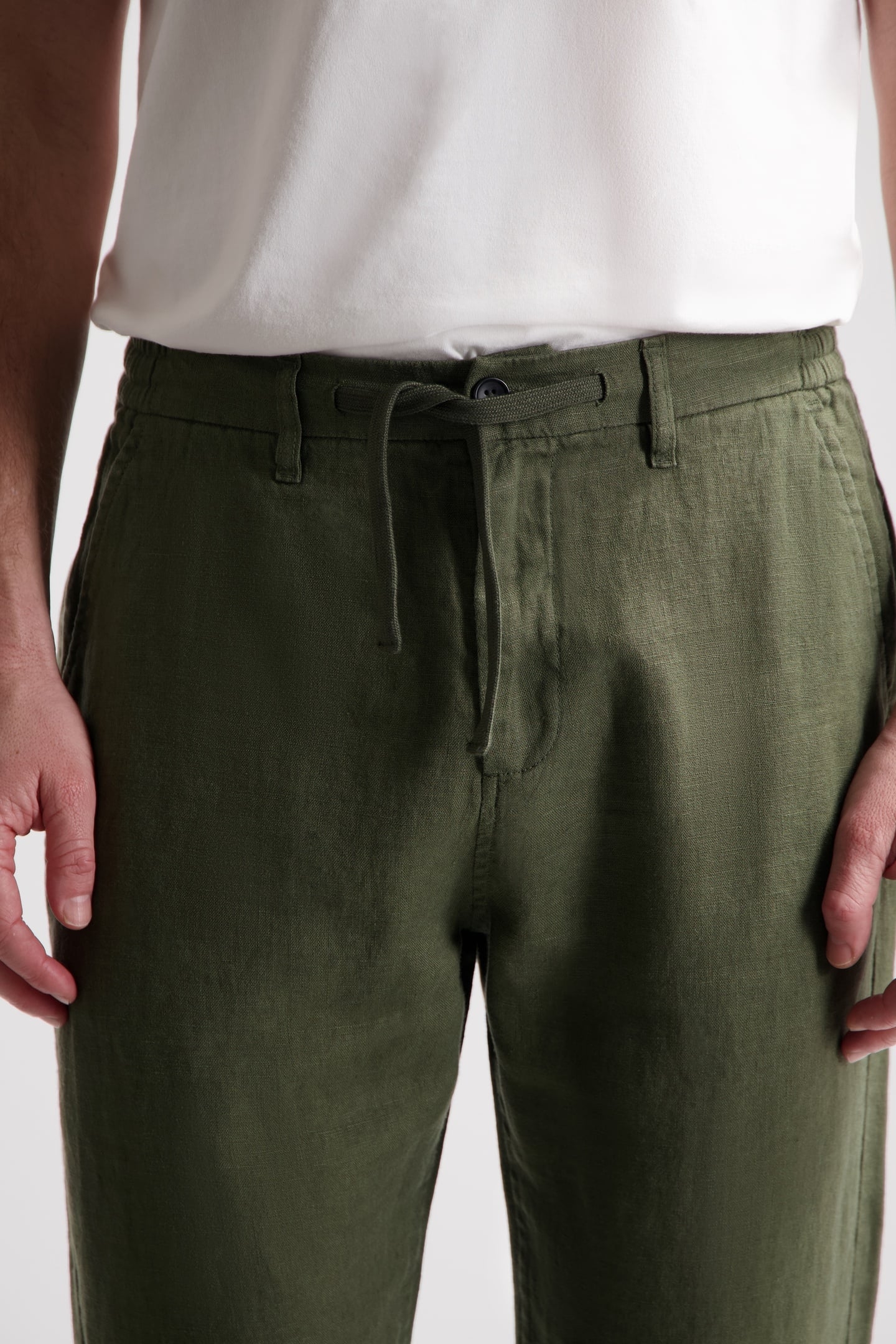 DS_JAMES SUMMER PANT DARK ARMY DARK ARMY 4