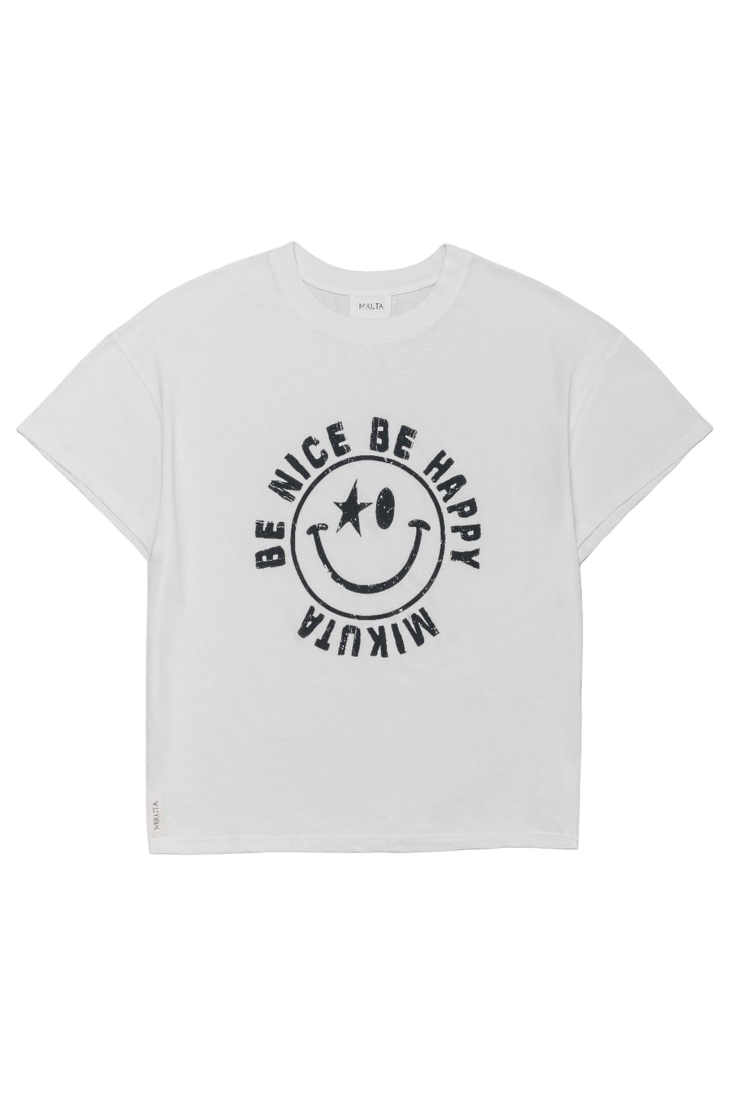 THE WHITE SMILEY BASE T-SHIRT WHITE 3