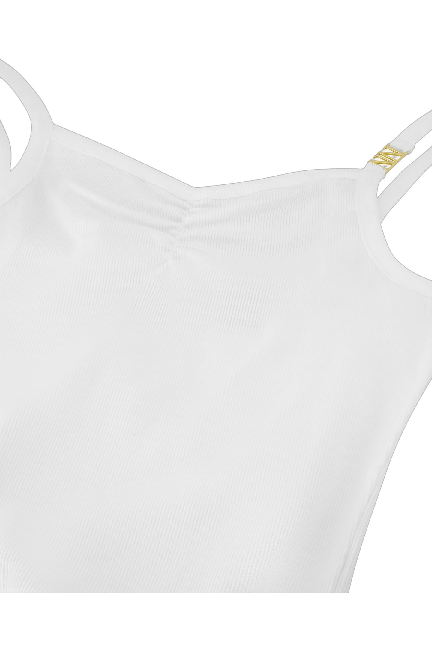 LUUNA RIB TOP OFF WHITE 5