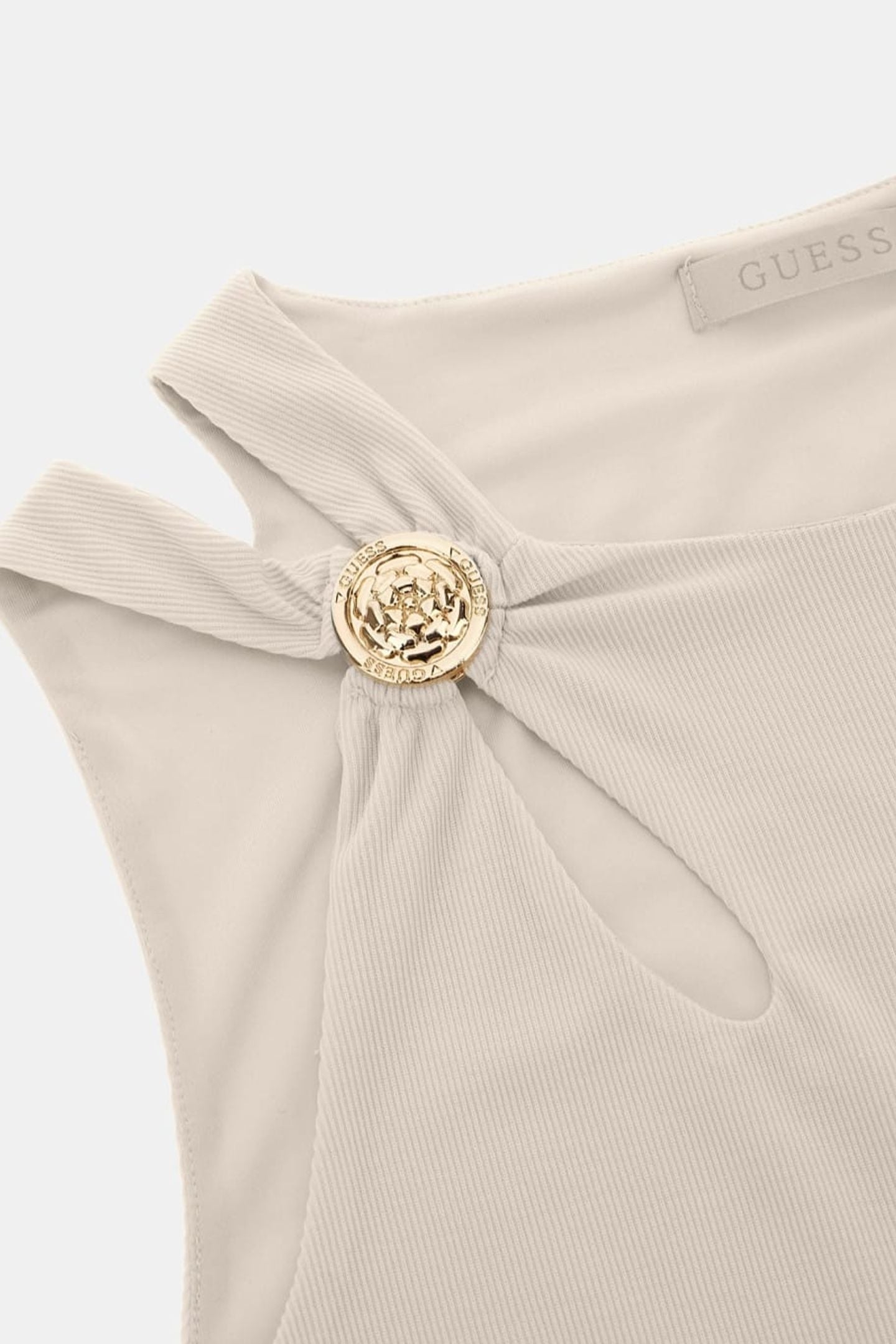 GUESS ECO ZAMA CUT OUT DETAILS PEARL OYSTER 4