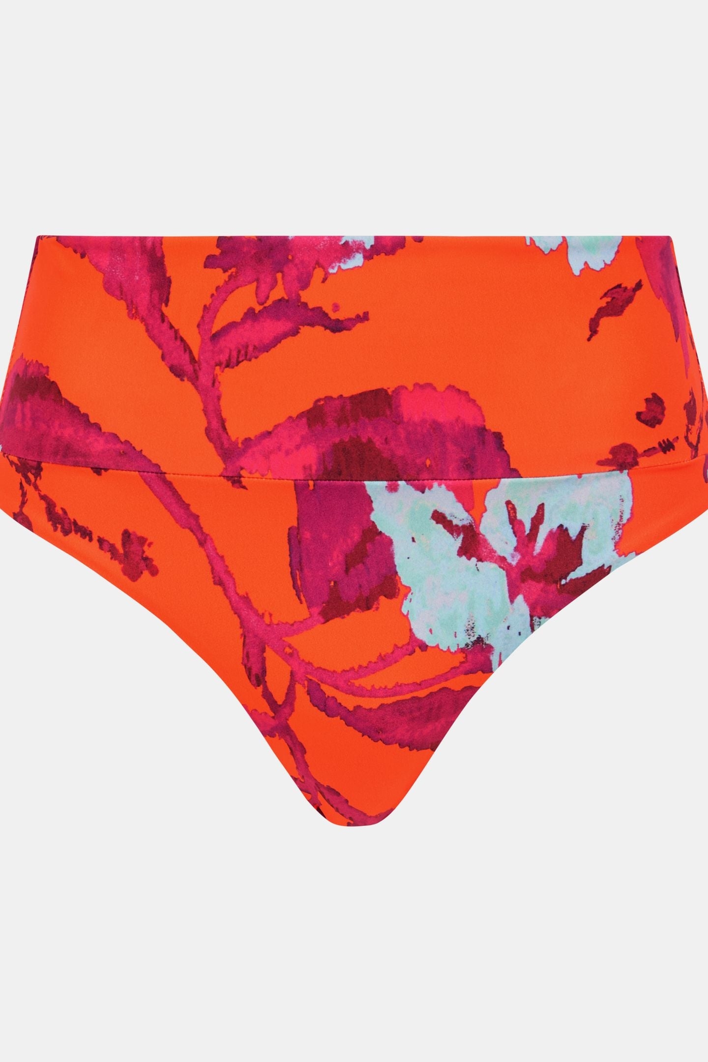 SW BO. FULL BRIEF STD HIGH W. PAINTED FLOWERS 7