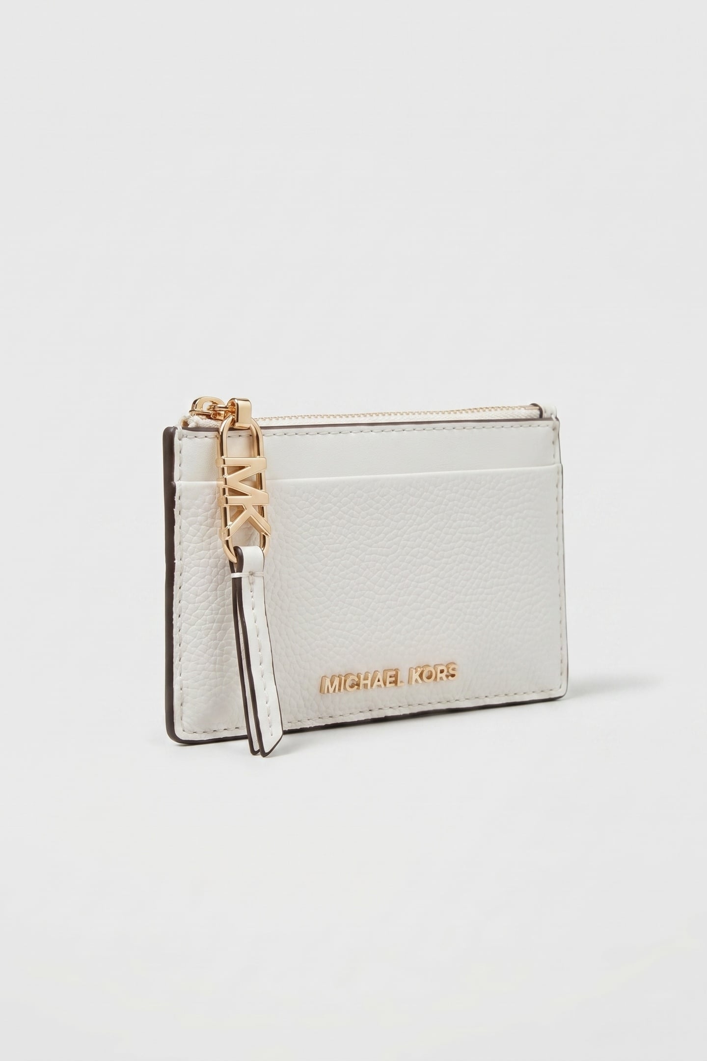 SMALL ZIP CARD CASE OPTIC WHITE 3