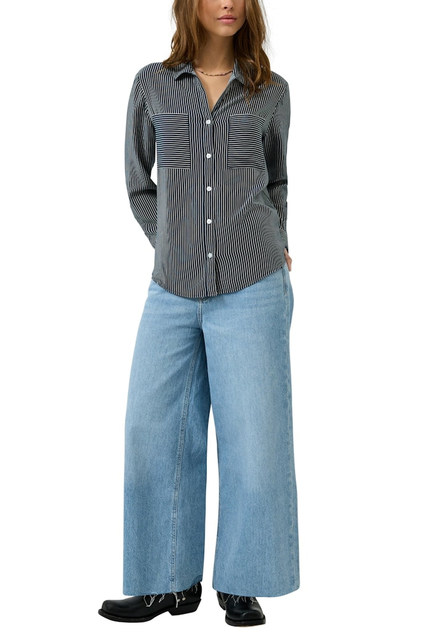 QS BLOUSES BLUE 4