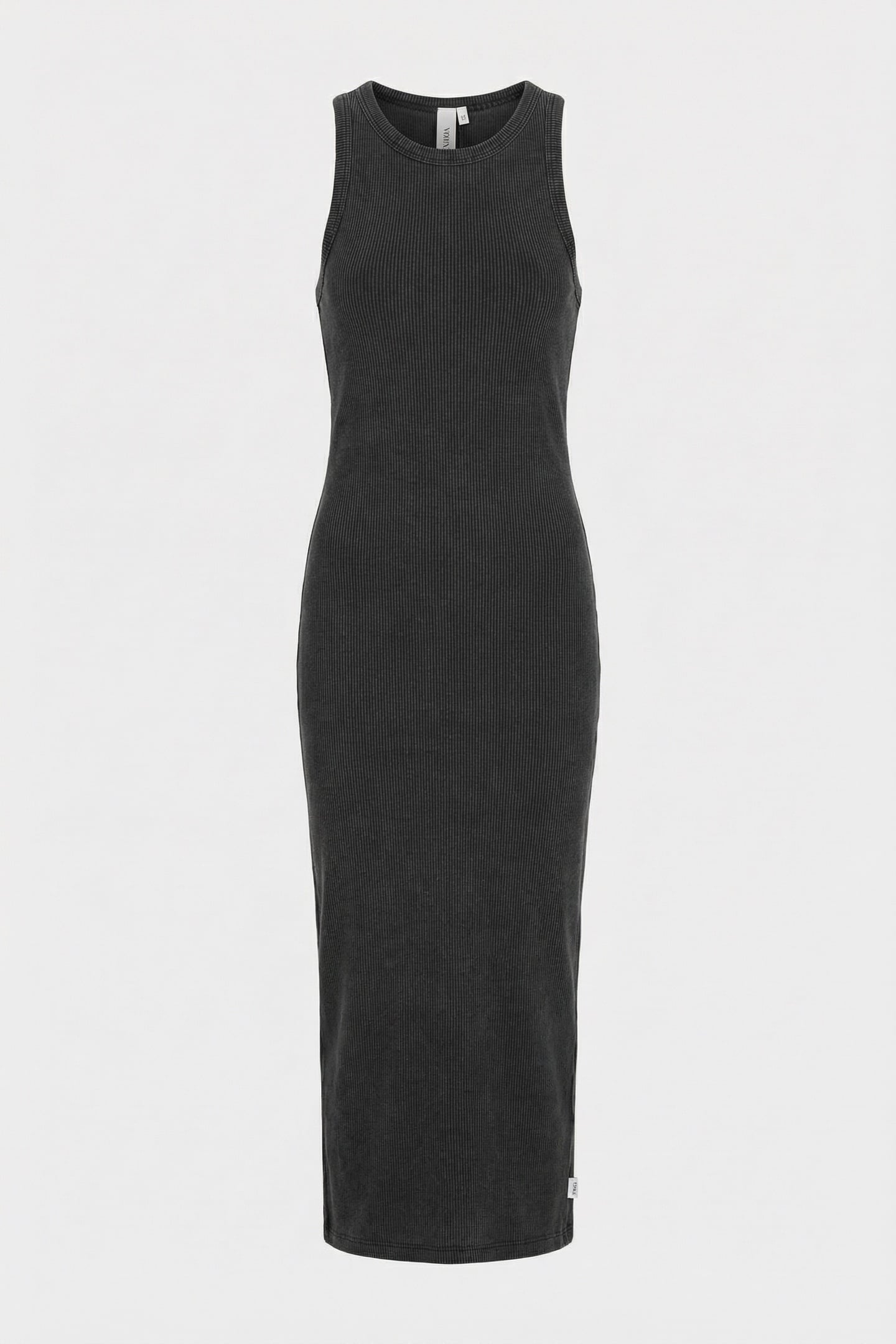 THE DARK LONG STANDARD TANK DRESS BLACK 3