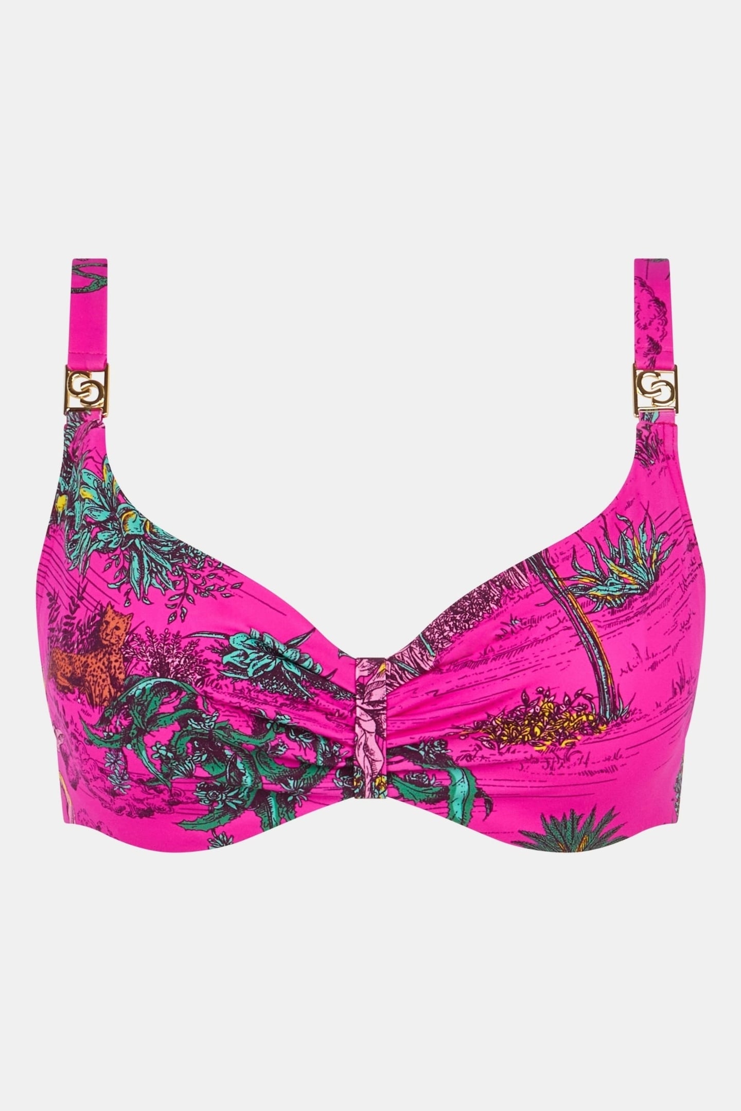 SW BRA UNDERW. COVERING PINK JUNGLE 3