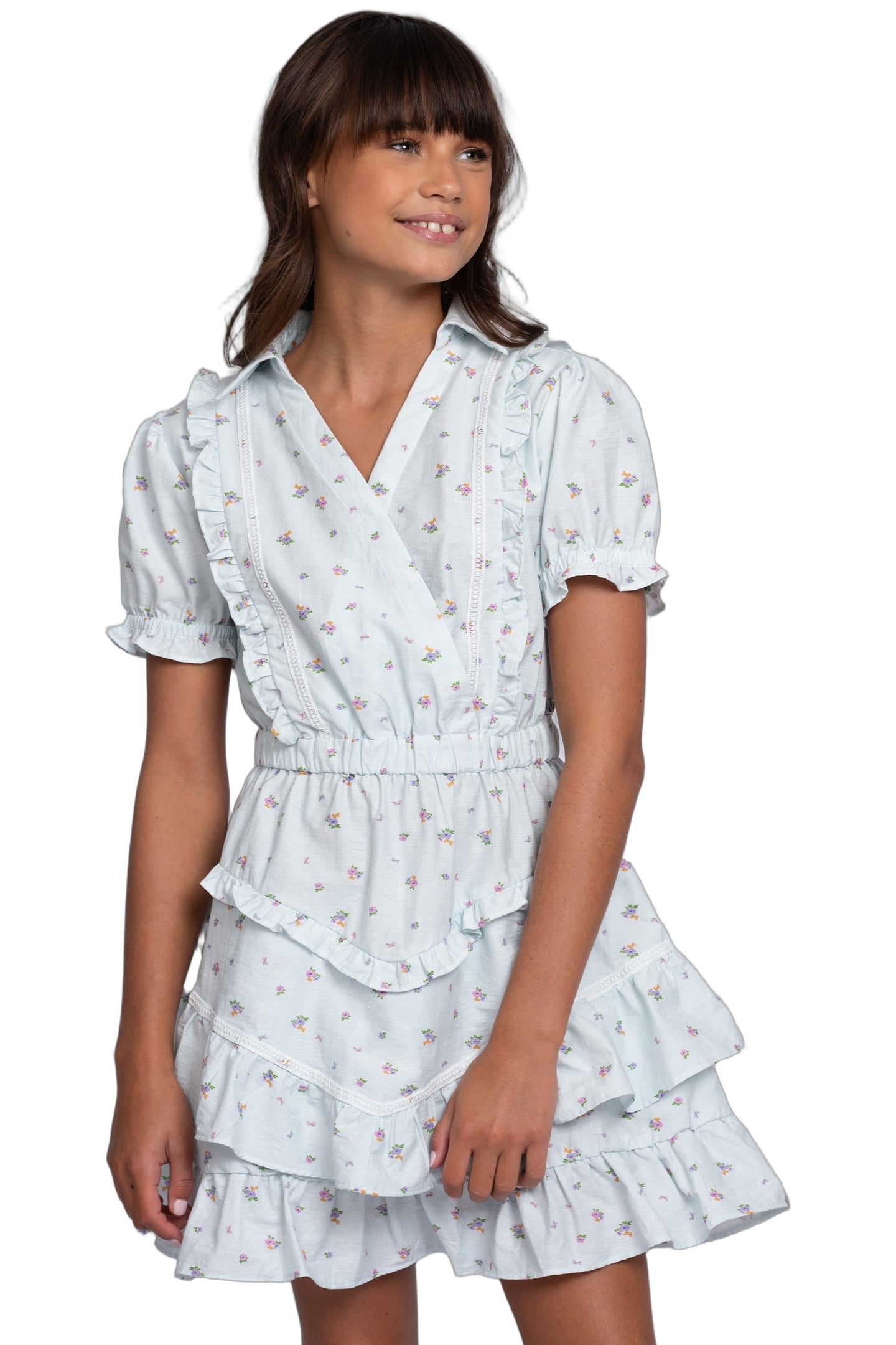 YAARA FLOWER DRESS MULTI 1