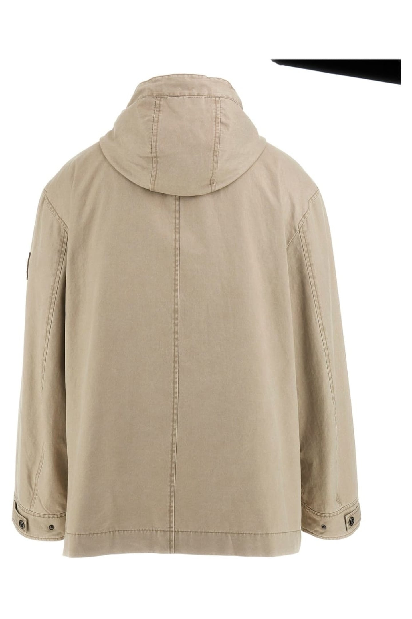 GUESS ECO COATED HOODED JACKET IMPACT GREY 2