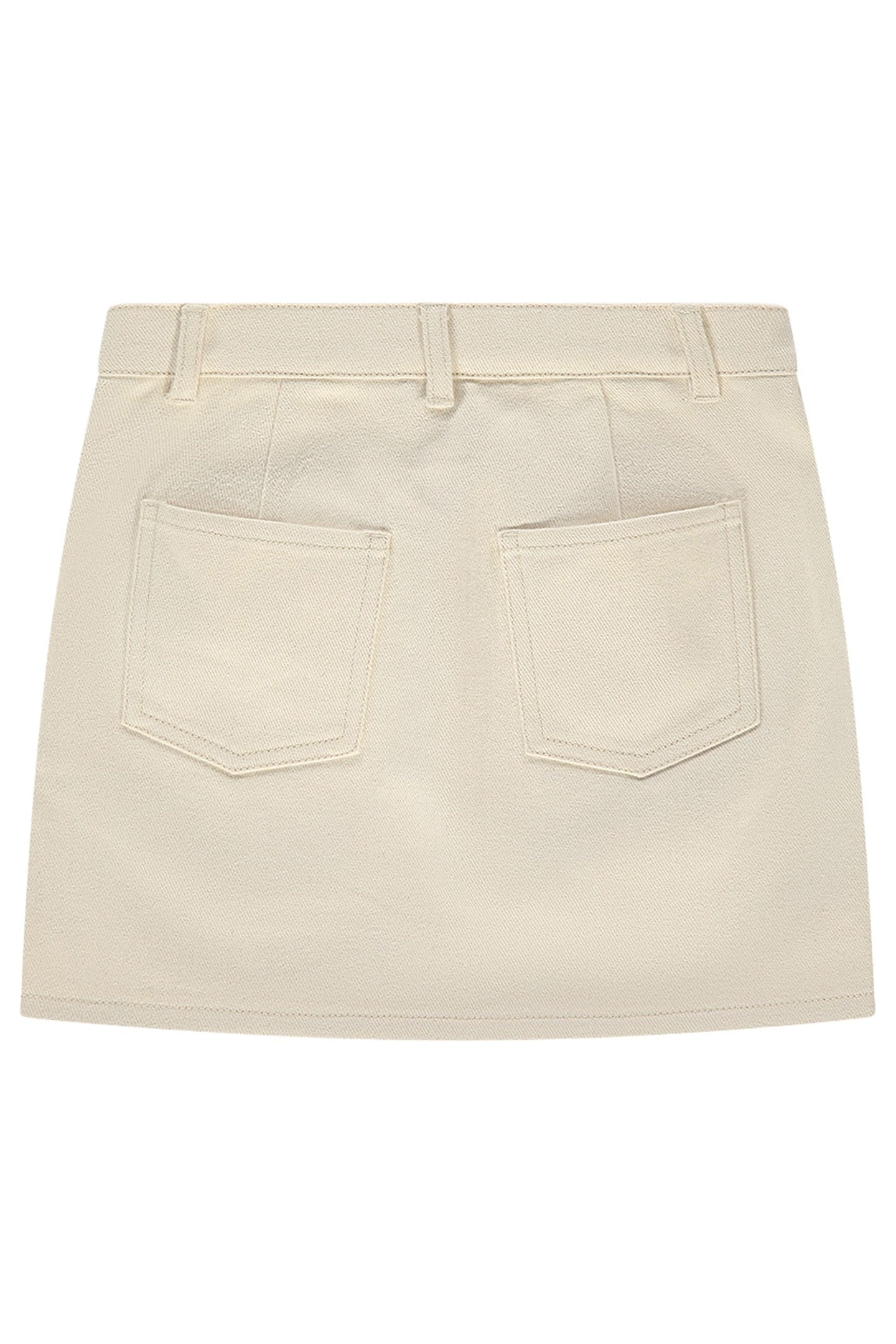 GINNA TWILL SKIRT NEUTRAL 2