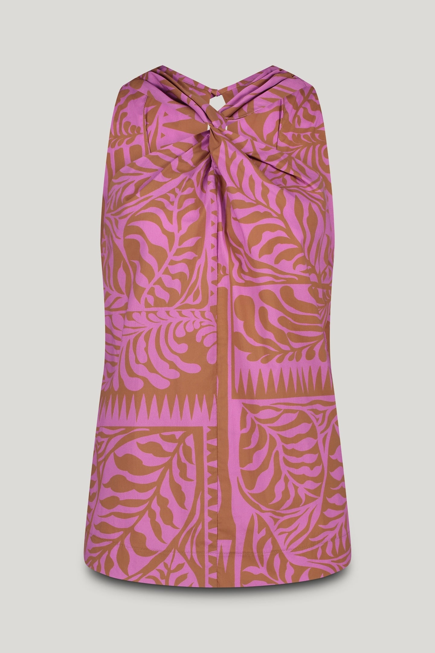 TOP TWO TONE PRINT CYCLAAM 4