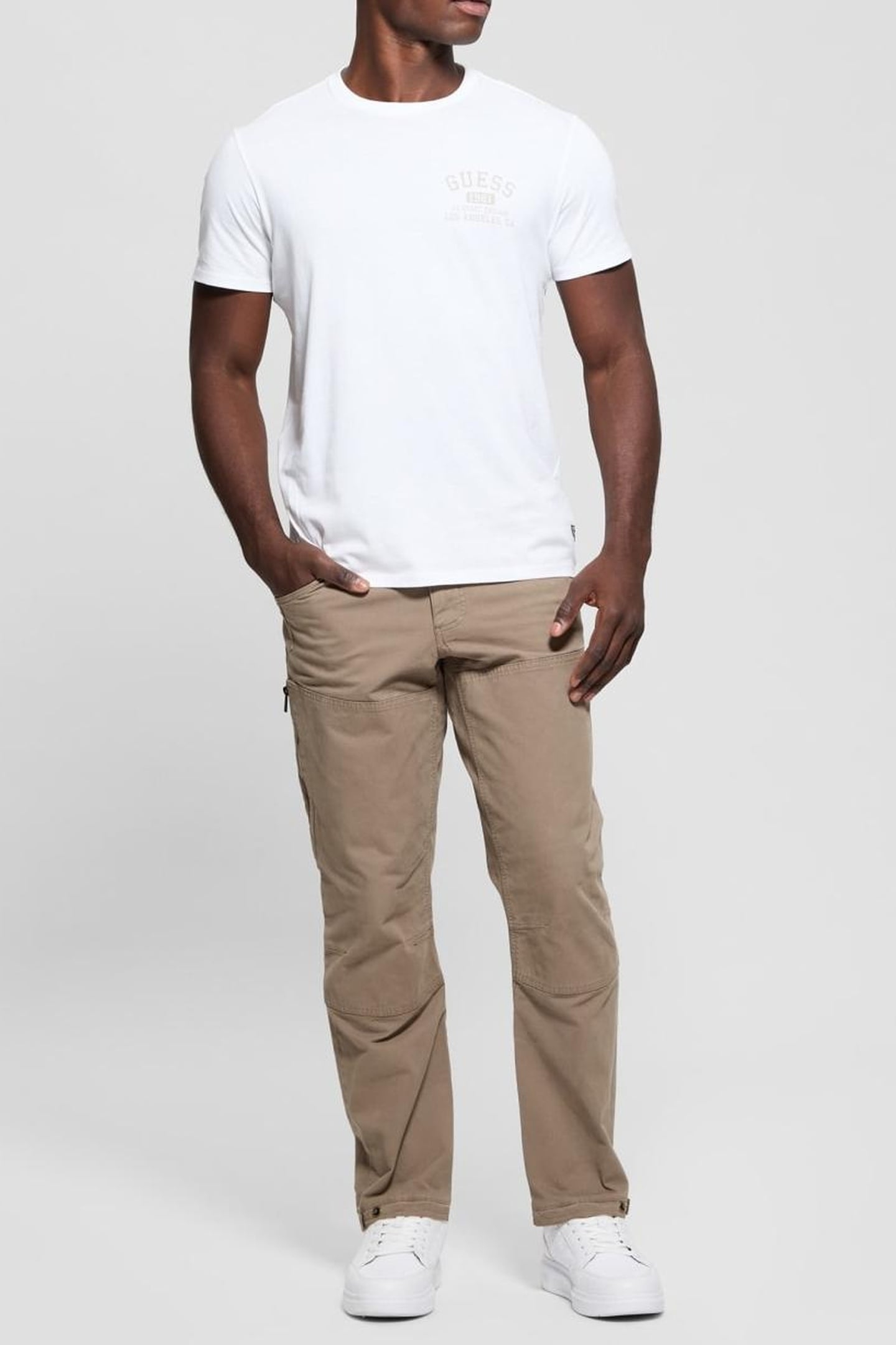 GUESS ECO BSC CLASSIC COLLEGIA PURE WHITE 3